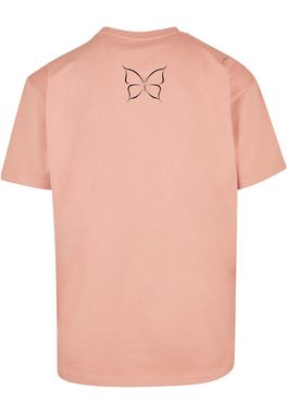 Merchcode T-Shirt Merchcode Herren Spring - Butterfly Heavy Oversize Tee (1-tlg)