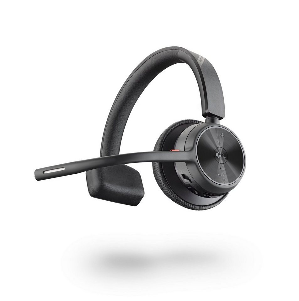Bluetooth), Headset Teams-Kompatibilität Plantronics A2DP 4310 und UC-Headset Wireless-Headset (Noise-Cancelling, mit Bluetooth Voyager 4310 Bluetooth Schnurloses Voyager USB-A/C