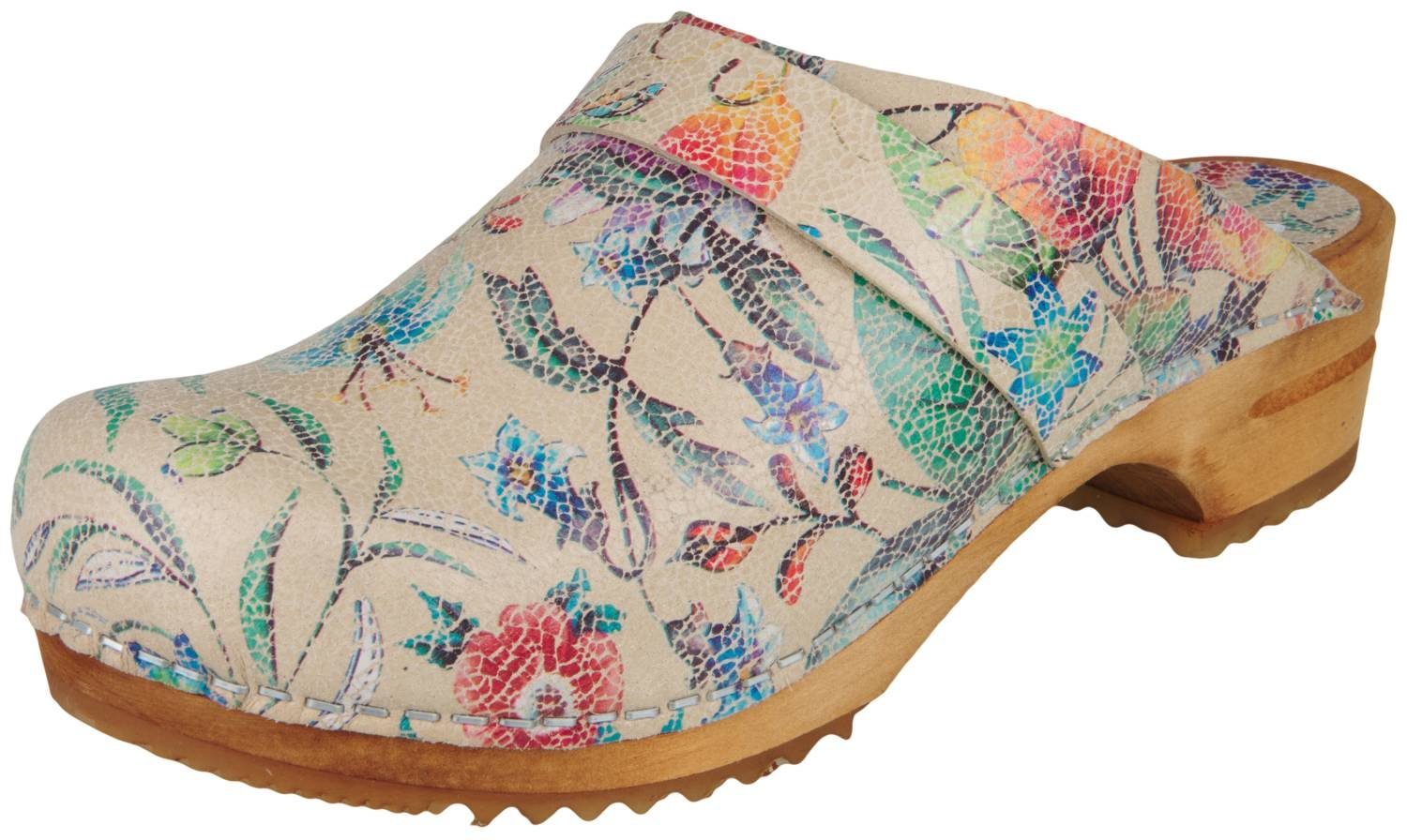Sanita Wood Vegu Clog