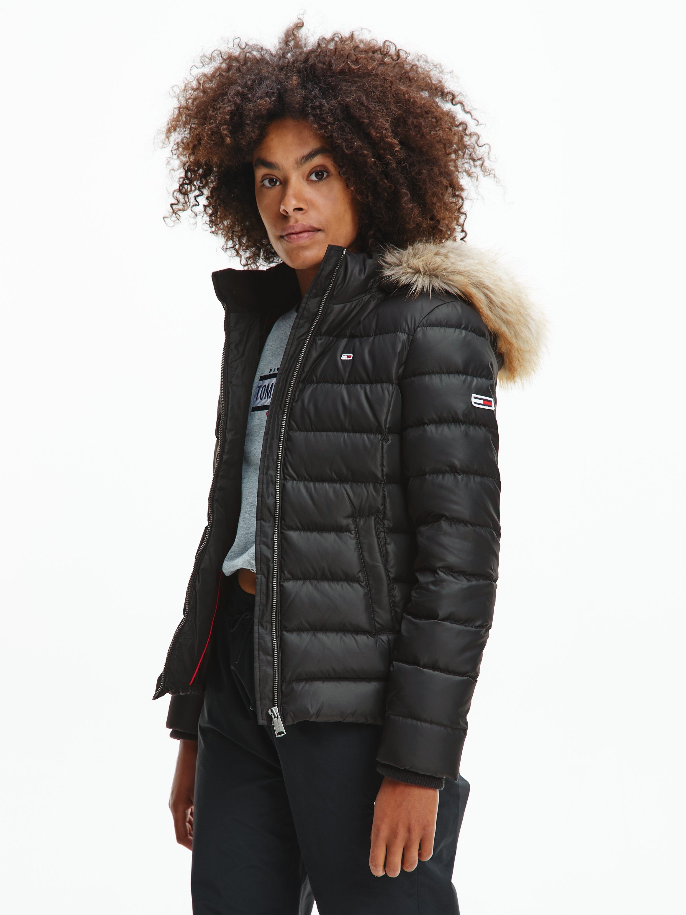 Tommy Jeans Daunenjacke BASIC HOODED DOWN günstig online kaufen
