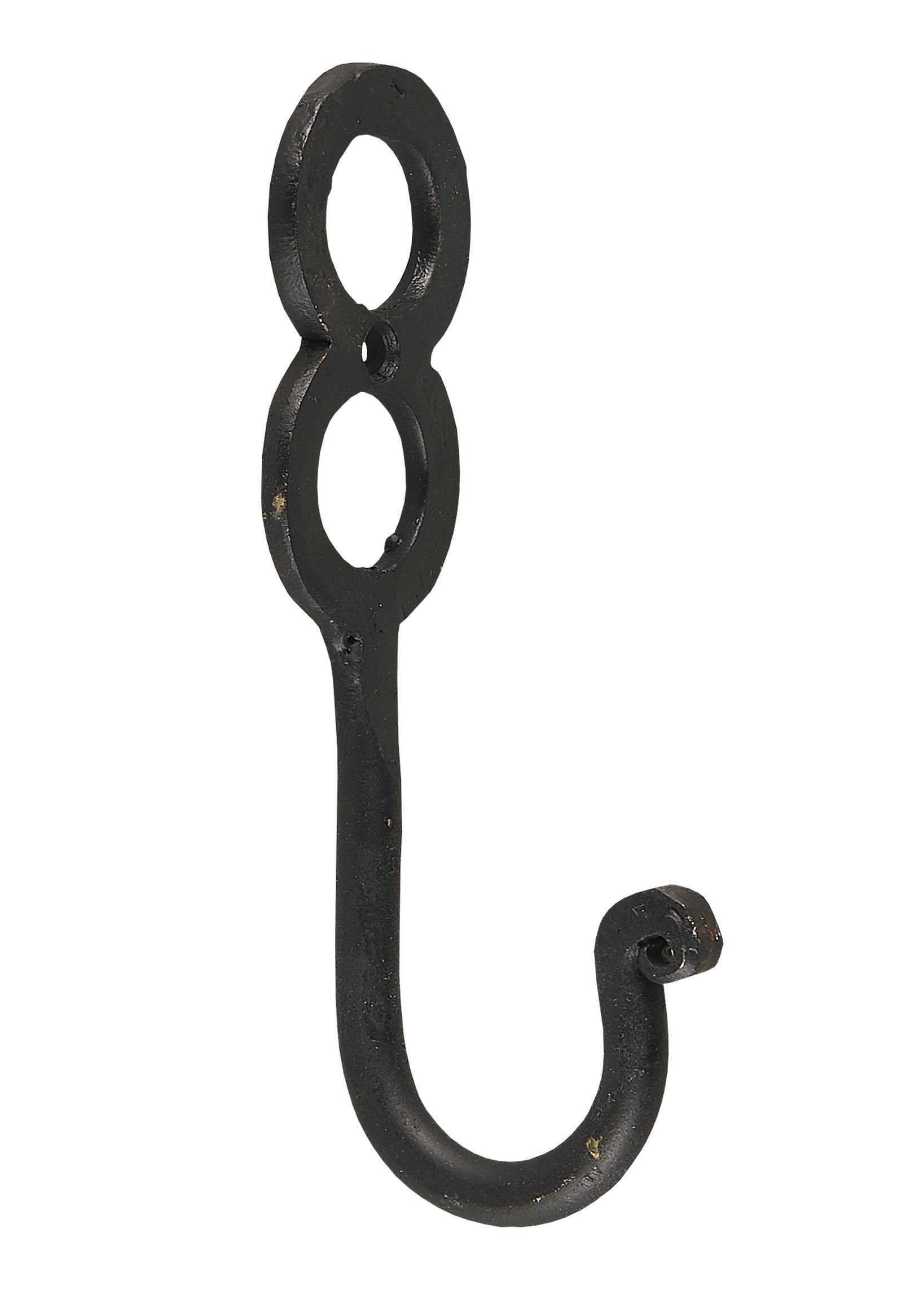 Wandhaken Wandhaken Haken Aufhänger Kleiderhaken Metall Schwarz Ib Laursen