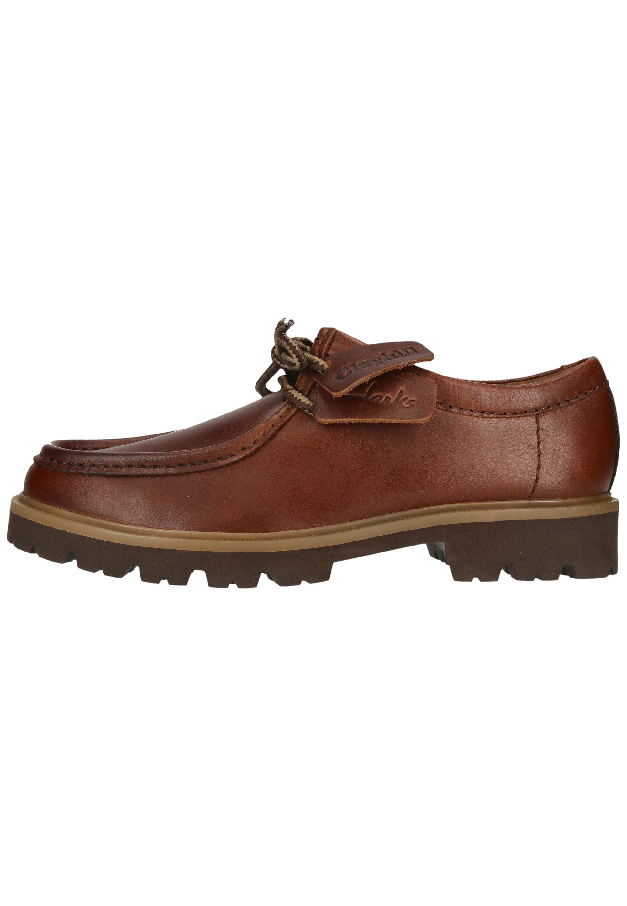 Clarks Cleyhill Seam Schnürschuh mit XTRALITE-Laufsohle