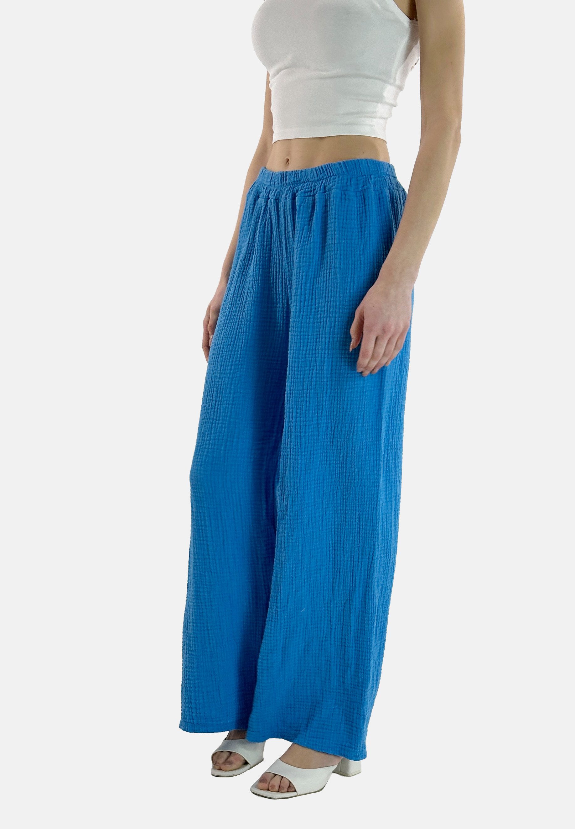 Elara Stoffhose Mouseline Hose (1-tlg)