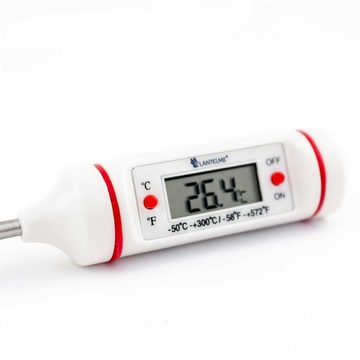 Lantelme Bratenthermometer Einstichthermometer 300 Grad Celsius, schnelle Temperaturmessung