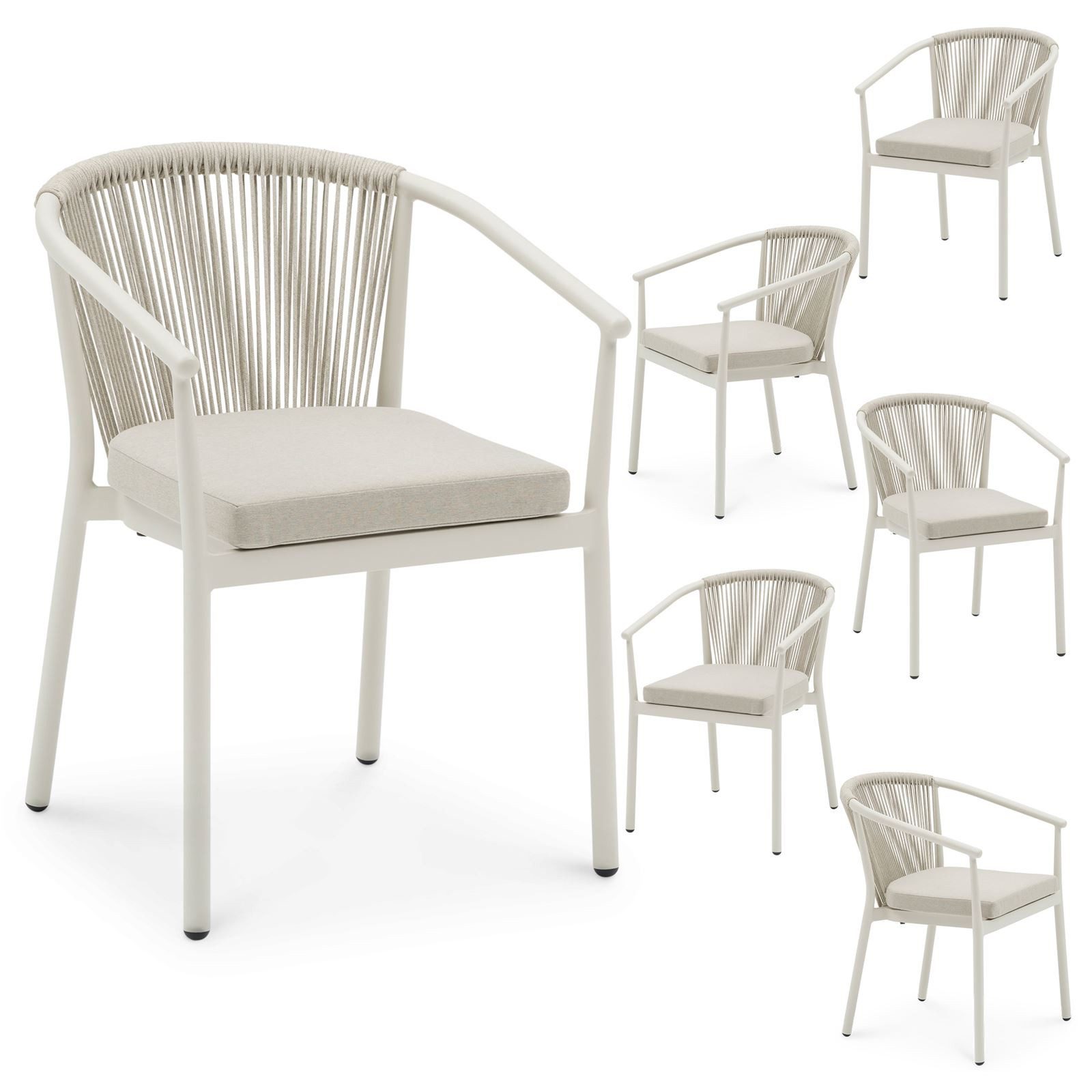 IDIMEX Gartenstuhl TAVOLO (6 St), Terrassenstuhl günstig online kaufen