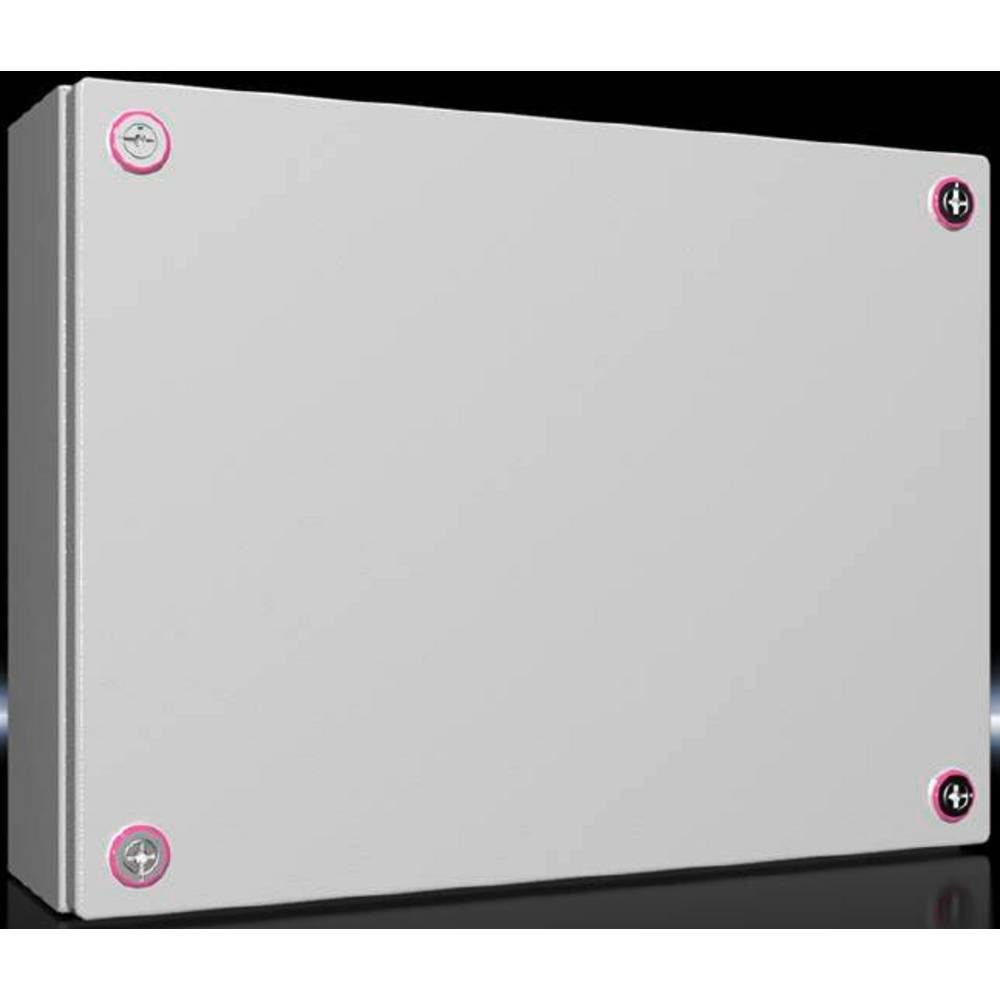 RITTAL Montagedose Kleingehäuse KX Klemmenkasten KX, Stahlblech, mit Flansch 1536000, (mit Befestigungsflansch)