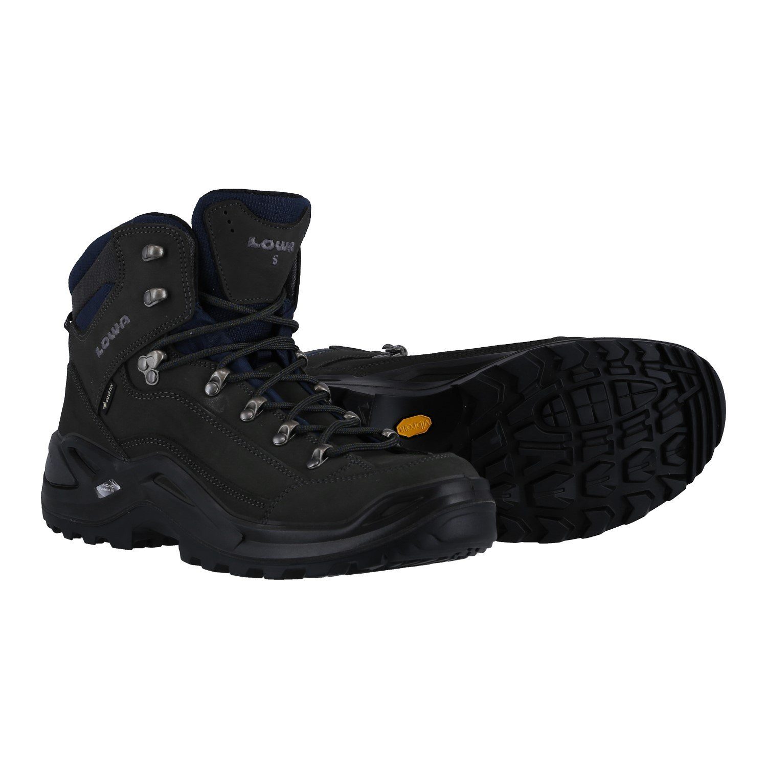 Lowa Renegade S Mid GTX (All-Terrain, wasserdicht, schmal) dunkelgrau Wande günstig online kaufen