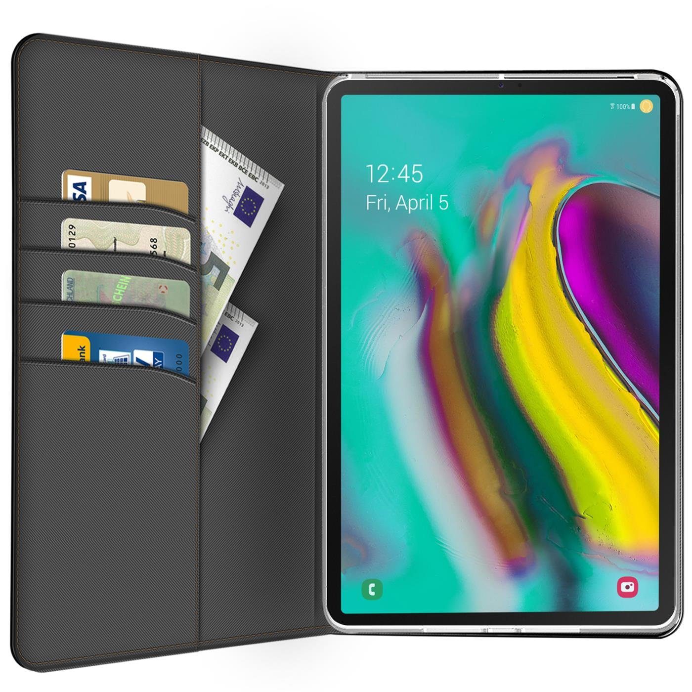CoolGadget Tablet-Hülle Book Case Tablet Tasche Für Samsung Galaxy Tab A 10.1 (2019) 25,7 cm (10,1 Zoll), Hülle Klapphülle Cover Samsung Tab A 10.1 (T510/T515) Schutzhülle