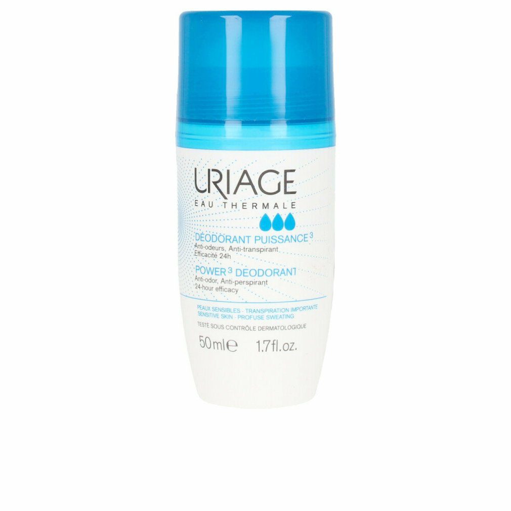 Uriage Deo-Roller Eau Thermale Power 3 Deodorant Roll-On 50ml