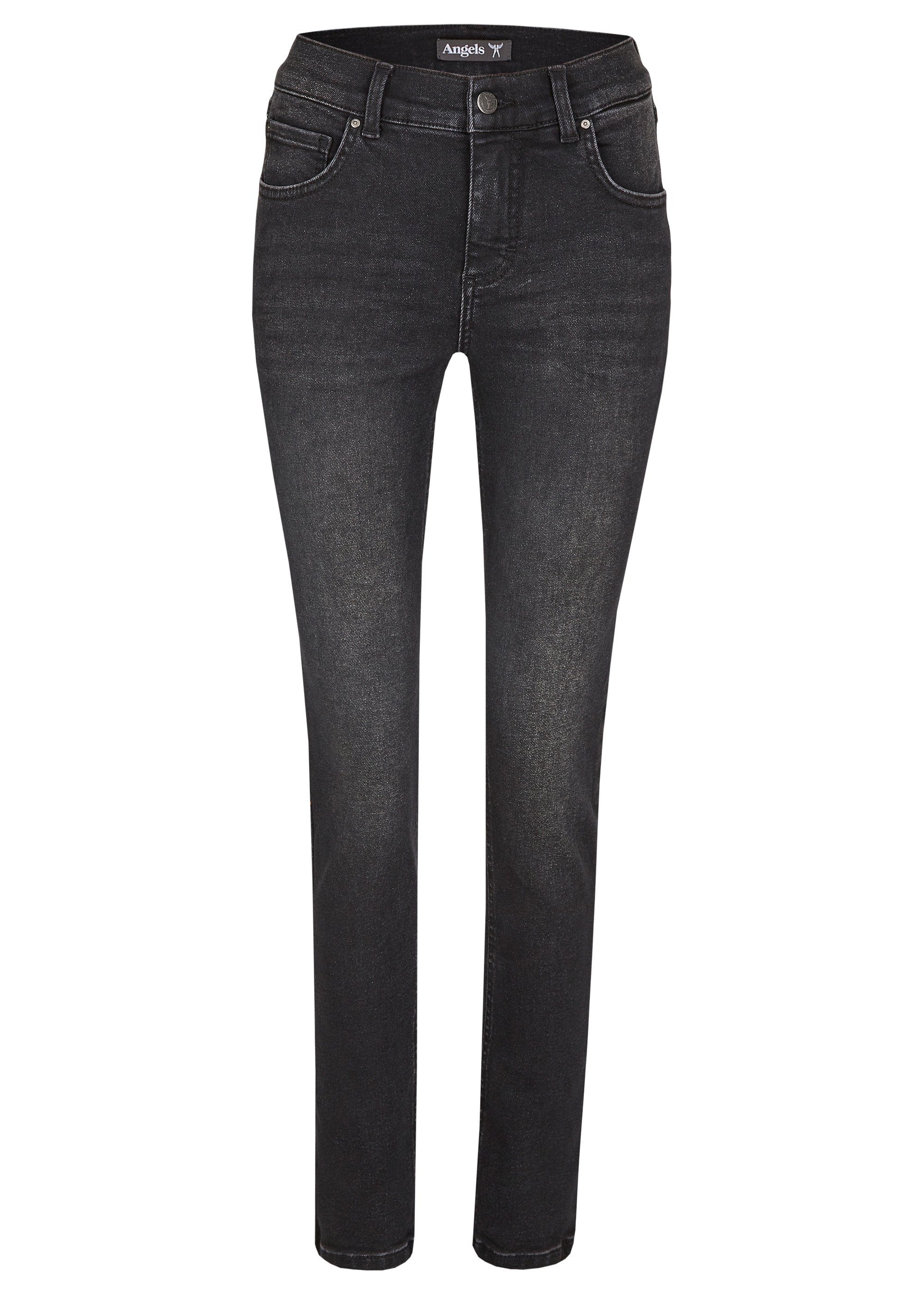 Stretch-Jeans ANGELS JEANS SKINNY black used 325 12.1058 - STRETCH