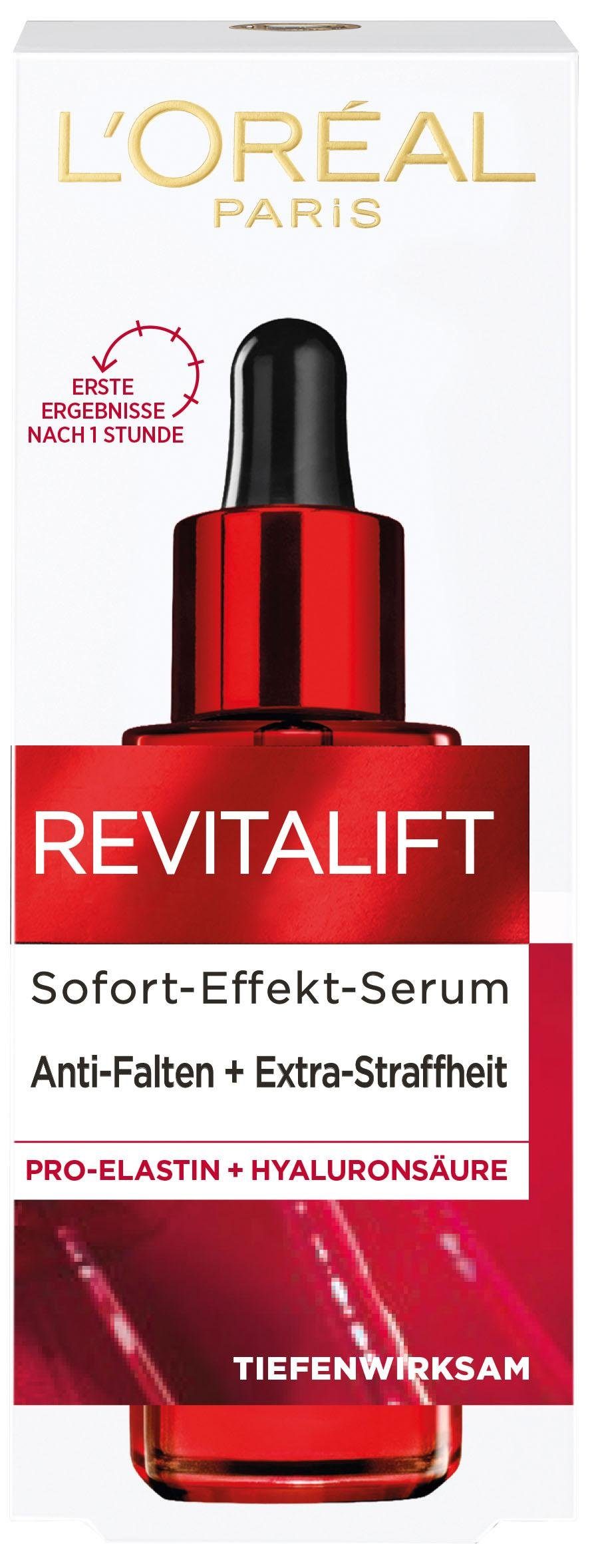 glättend, Gesichtsserum PARIS L'ORÉAL feuchtigkeitsspendend Revitalift,