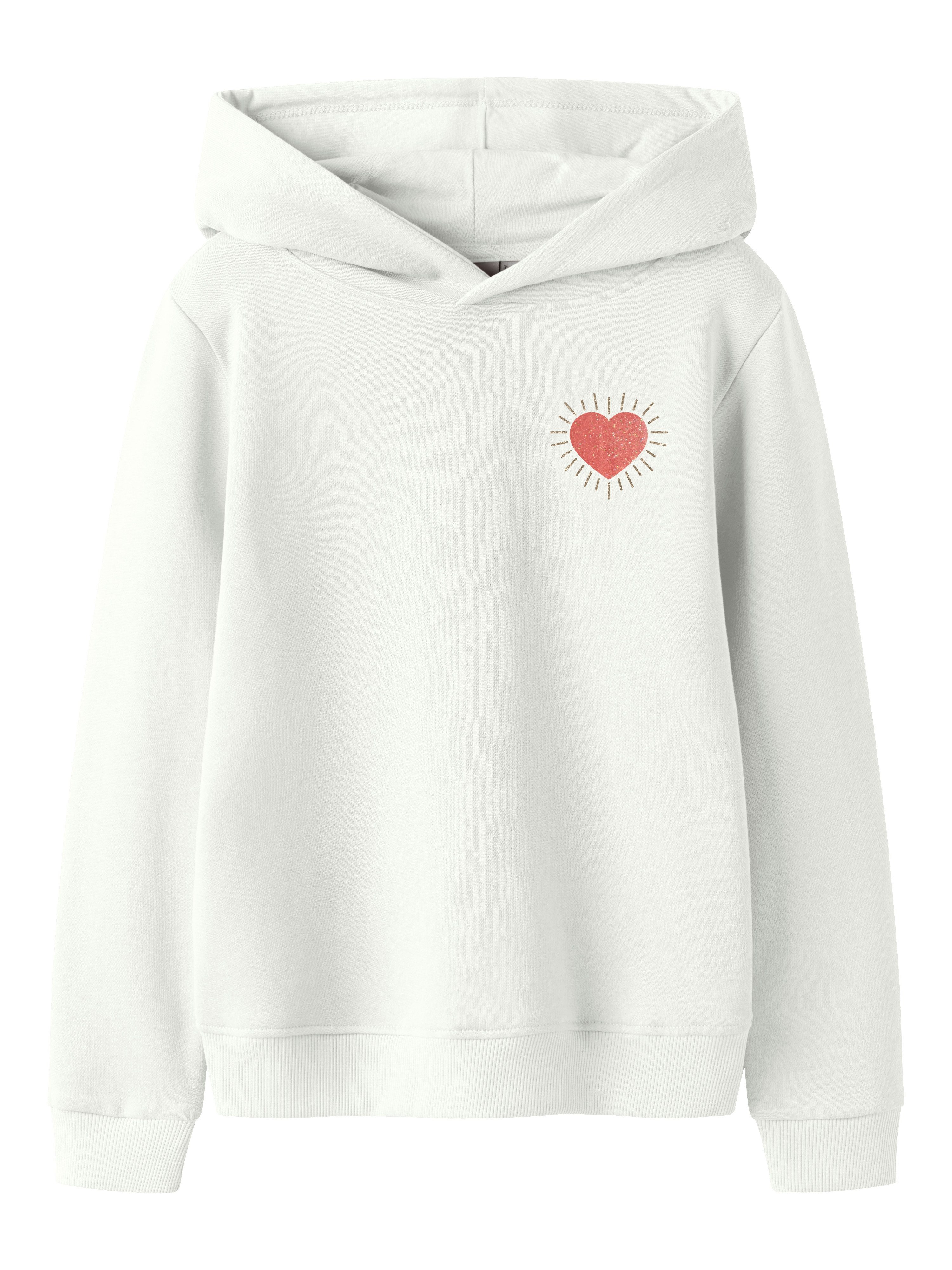 Kapuzensweatshirt NKFBIANA LS SWE WH BRU BOX PS