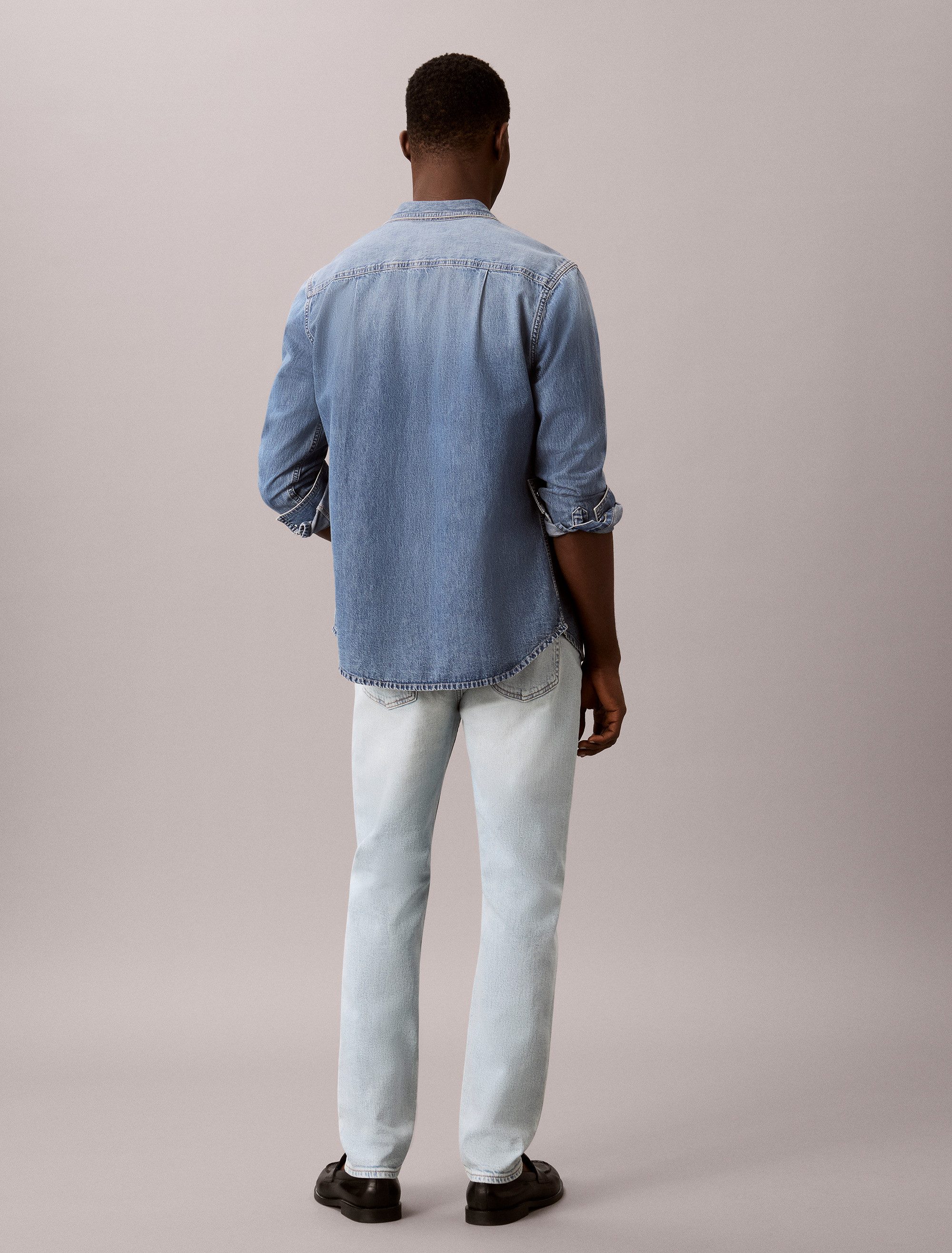 Calvin Klein Jeans Slim-fit-Jeans SLIM TAPER mit Markenlabel – Bild 2 von 5
