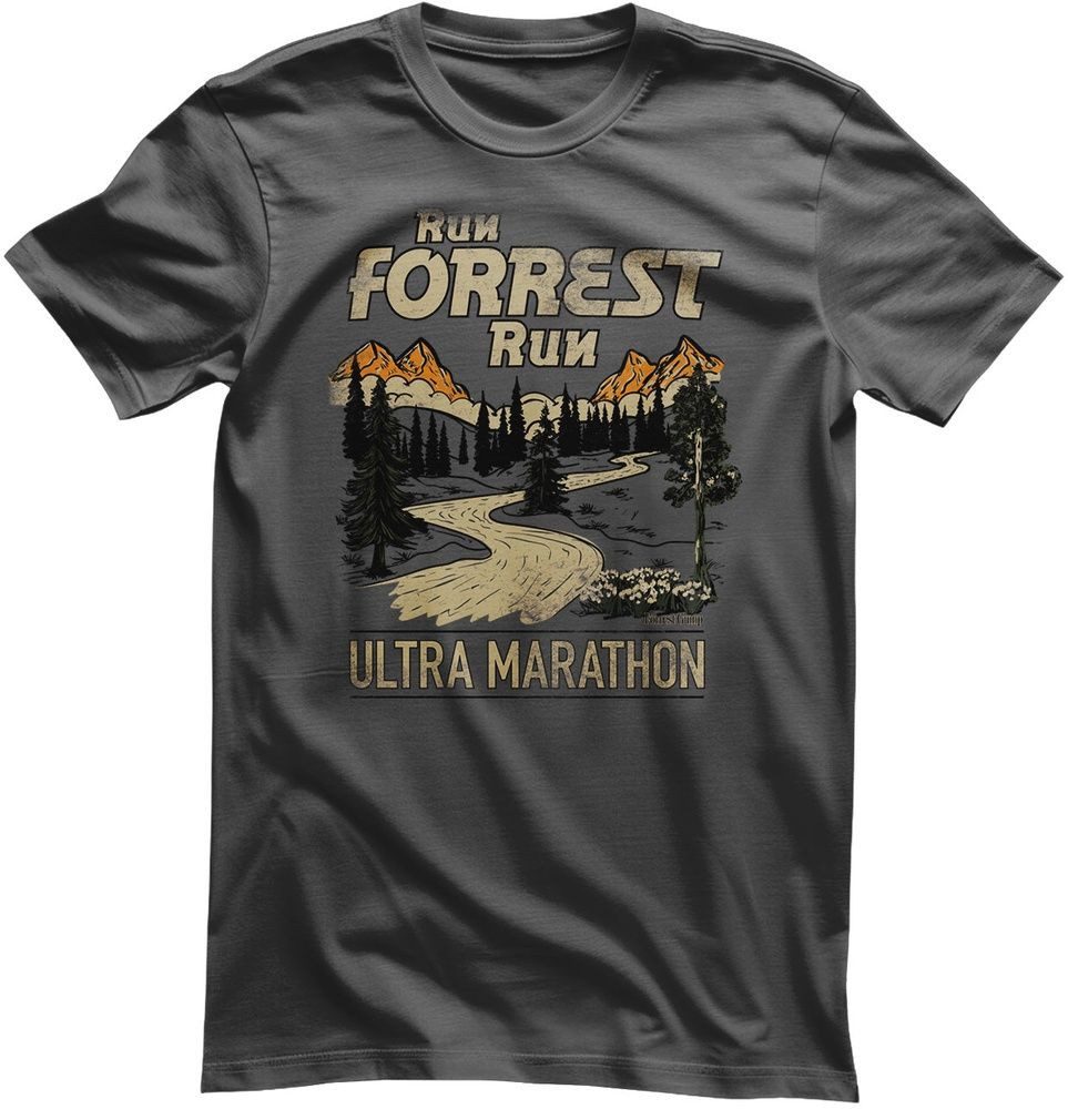 Forrest Gump T-Shirt Run Forrest Run Ultra Marathon T-Shirt