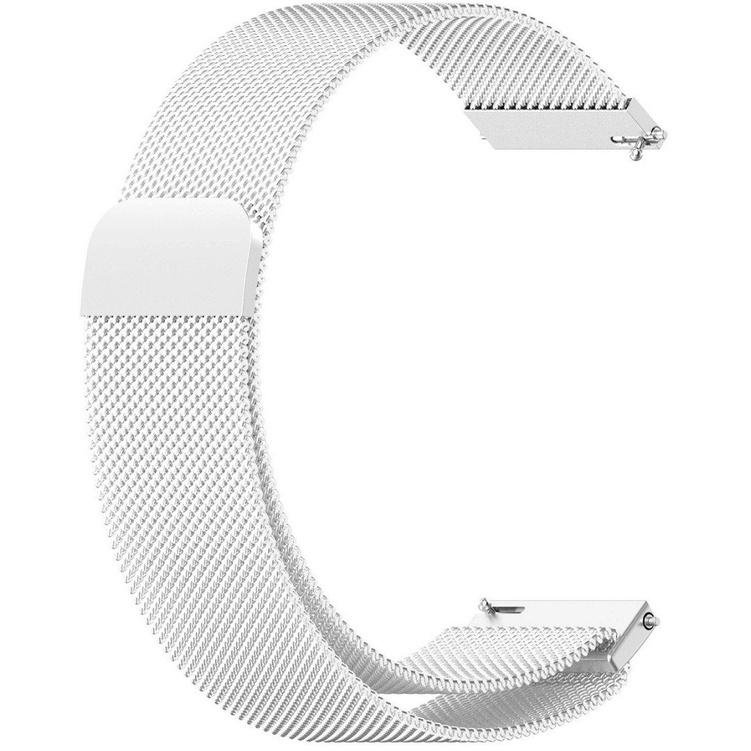 SmartUP Smartwatch-Armband 18mm / 20mm / 22mm Stegbreite Metall Milanese Ed günstig online kaufen