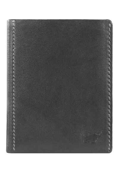 Braun Büffel Brieftasche HENRY, im Hochkantformat