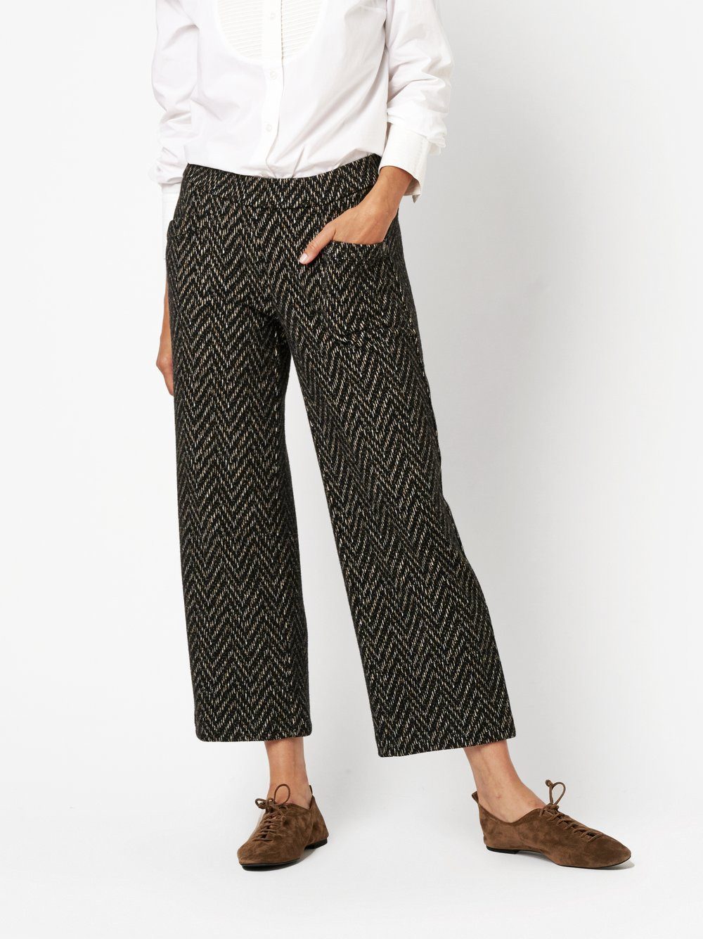 TONI Stoffhose Sue Wide Chic 7/8 Sommerhose mit Taschen
