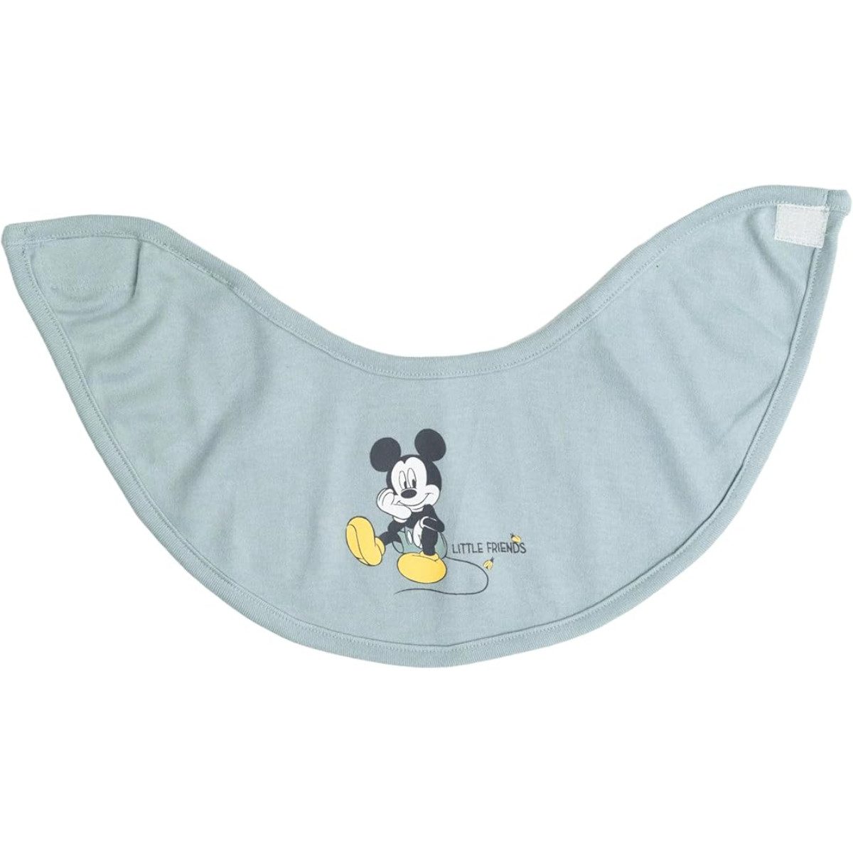 Disney Mickey Mouse Erstausstattungspaket Baby Set 4-teilig aus Baumwolle – Langarmshirt, Hose, Mütze & Halstuch – Bild 5 von 5