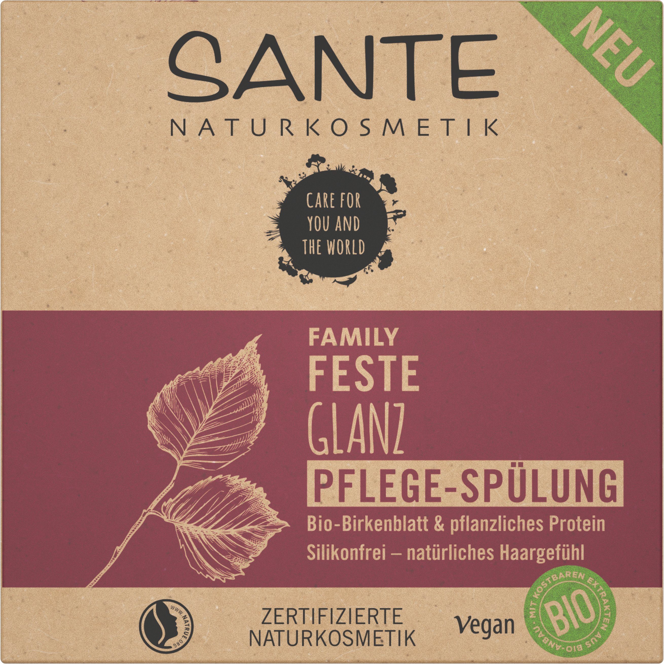 Haarspülung Glanz Spülung SANTE Feste FAMILY