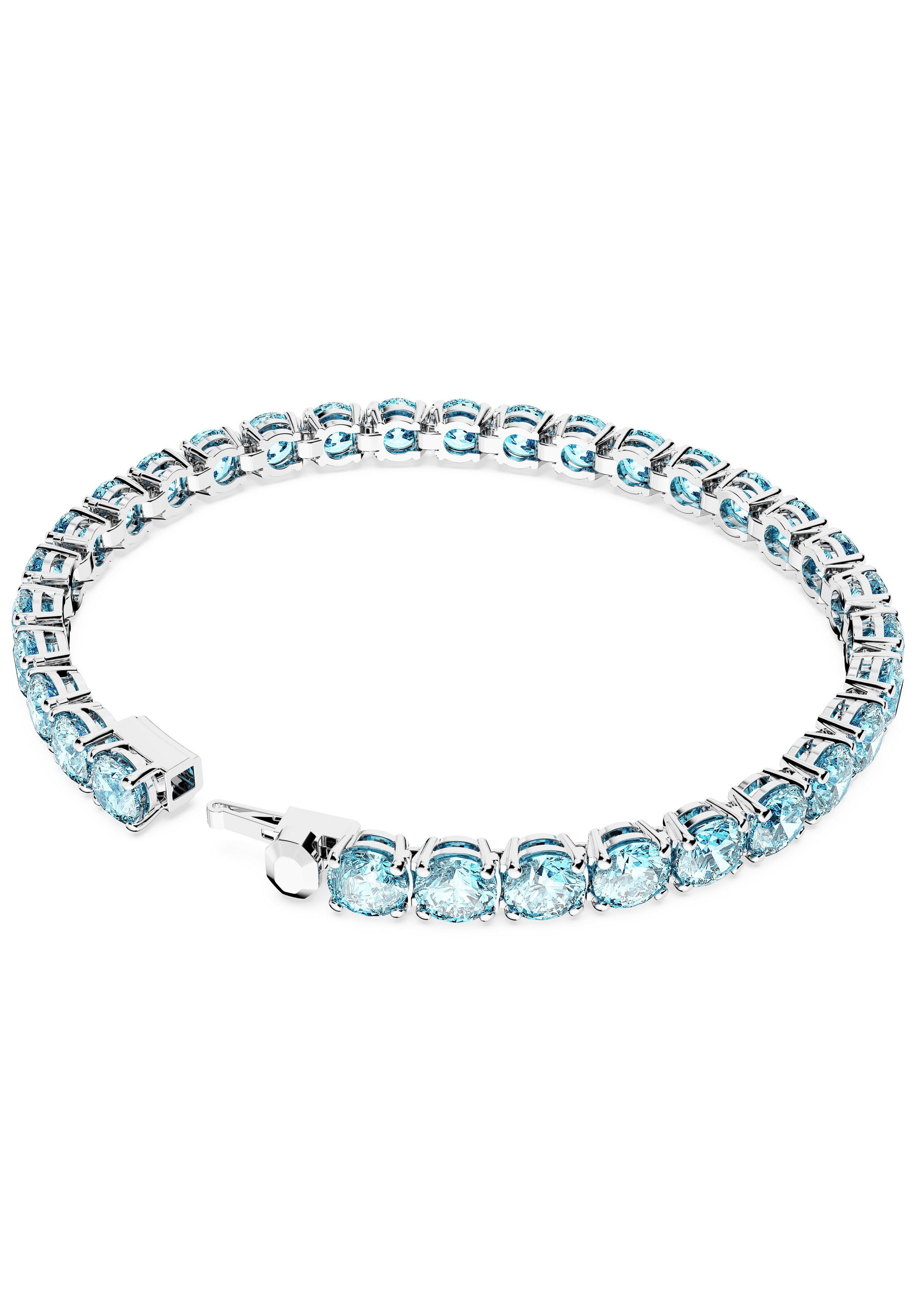 Swarovski Armkette Schmuck Geschenk Matrix Armband, mit Swarovski® Kristall