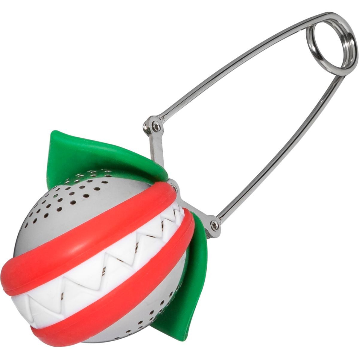OTOTO Teesieb Tea Trap Tee-Ei, Edelstahl / Silikon