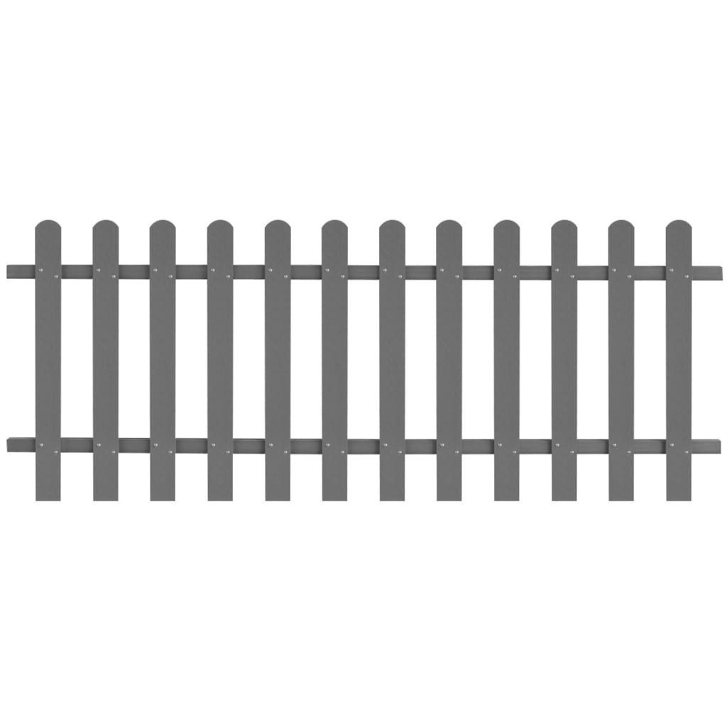 DOTMALL Gartenzaun Lattenzaun WPC 200x80 cm günstig online kaufen