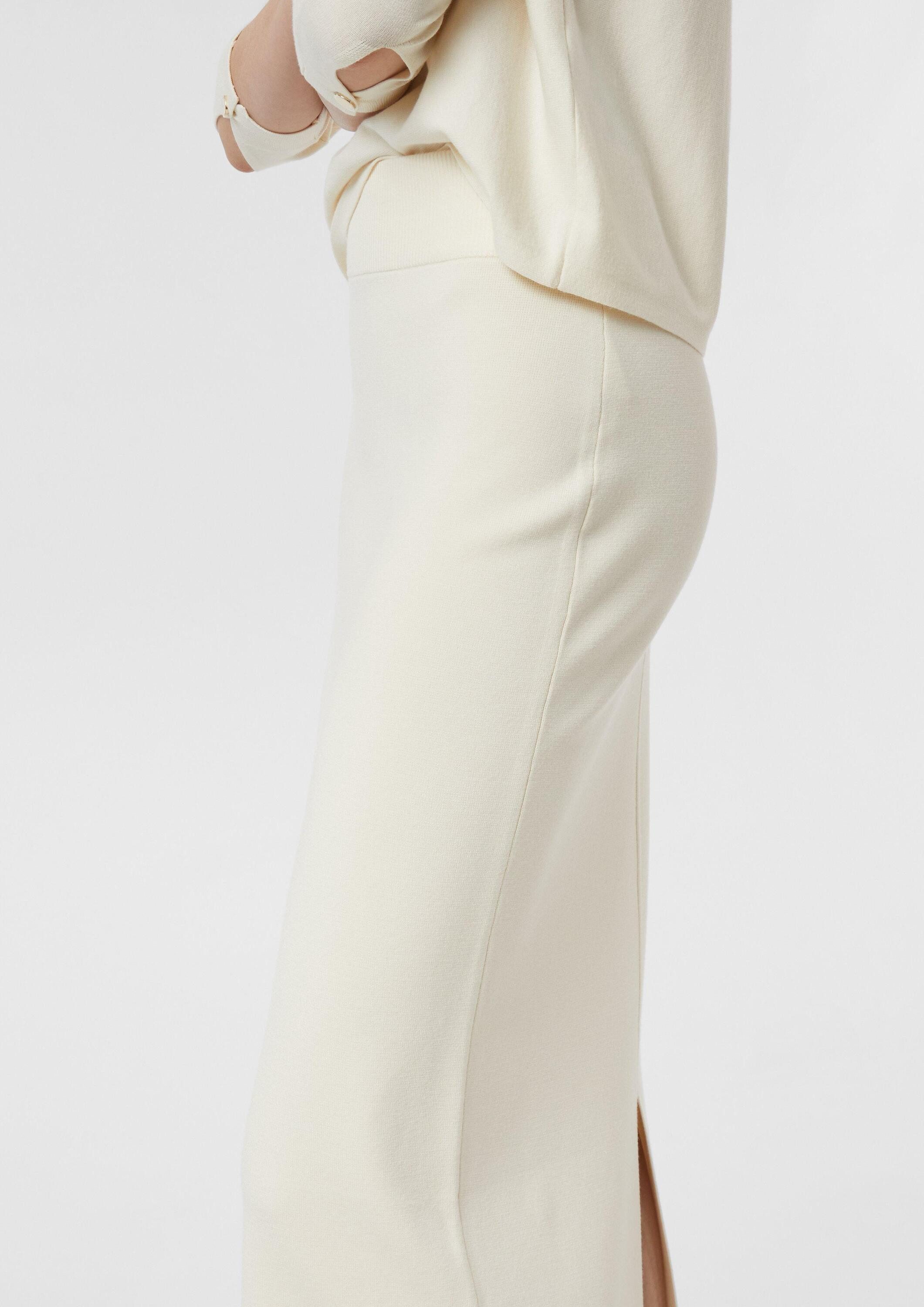 comma Midirock Rock Milano Strickrock aus Viskosemix in moderner Länge