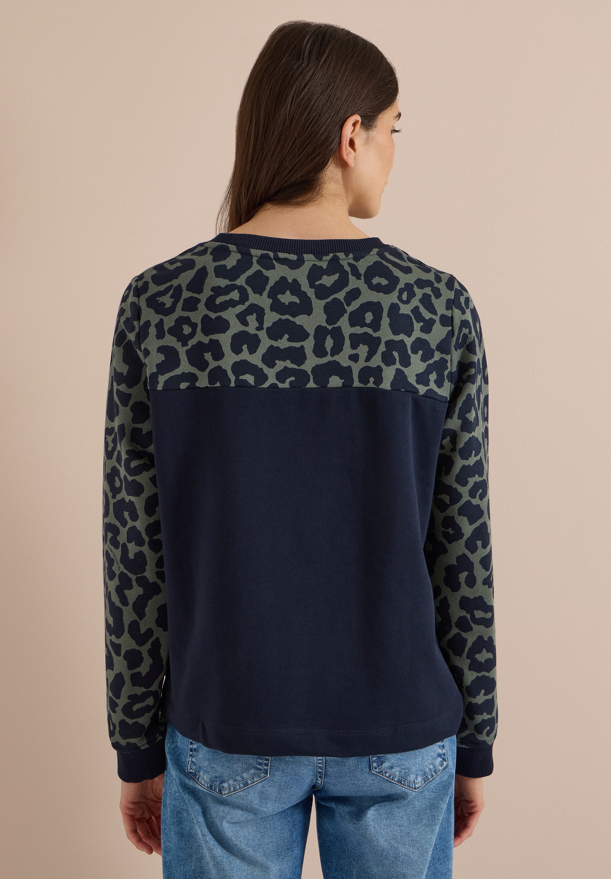 CECIL Sweatshirt mit Leomuster