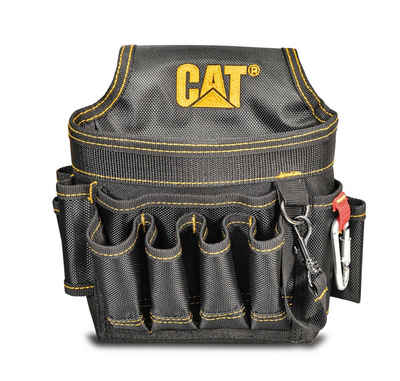 CAT CATERPILLA Werkzeugtasche »Elekriker Werkzeug-Gürteltasche Professional«, wasserabweisend, strapazierfähig und langlebig