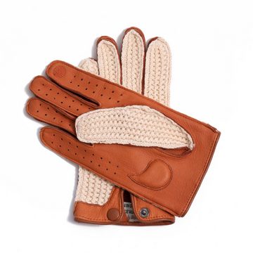 Hand Gewand by Weikert Lederhandschuhe BERNIE - Premium Autofahrerhandschuhe mit Touchscreenfunktion