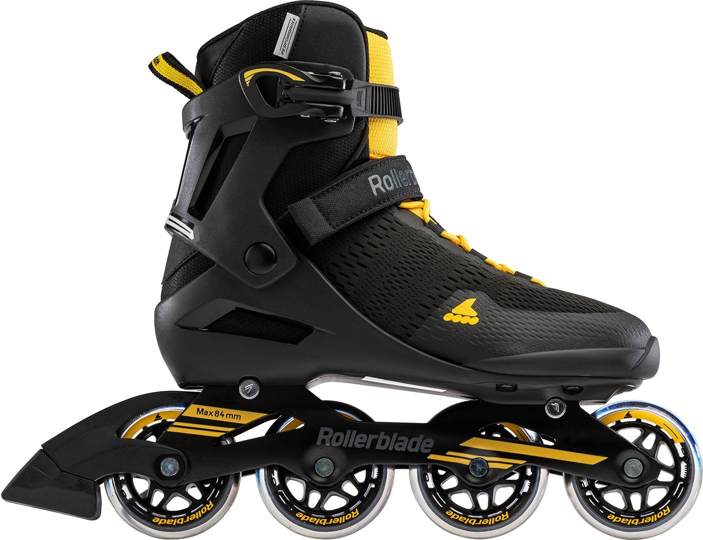 ROLLERBLADE Inlineskates ROLLERBLADE SPARK 80 Inline Skate 2021 black/saffron yellow