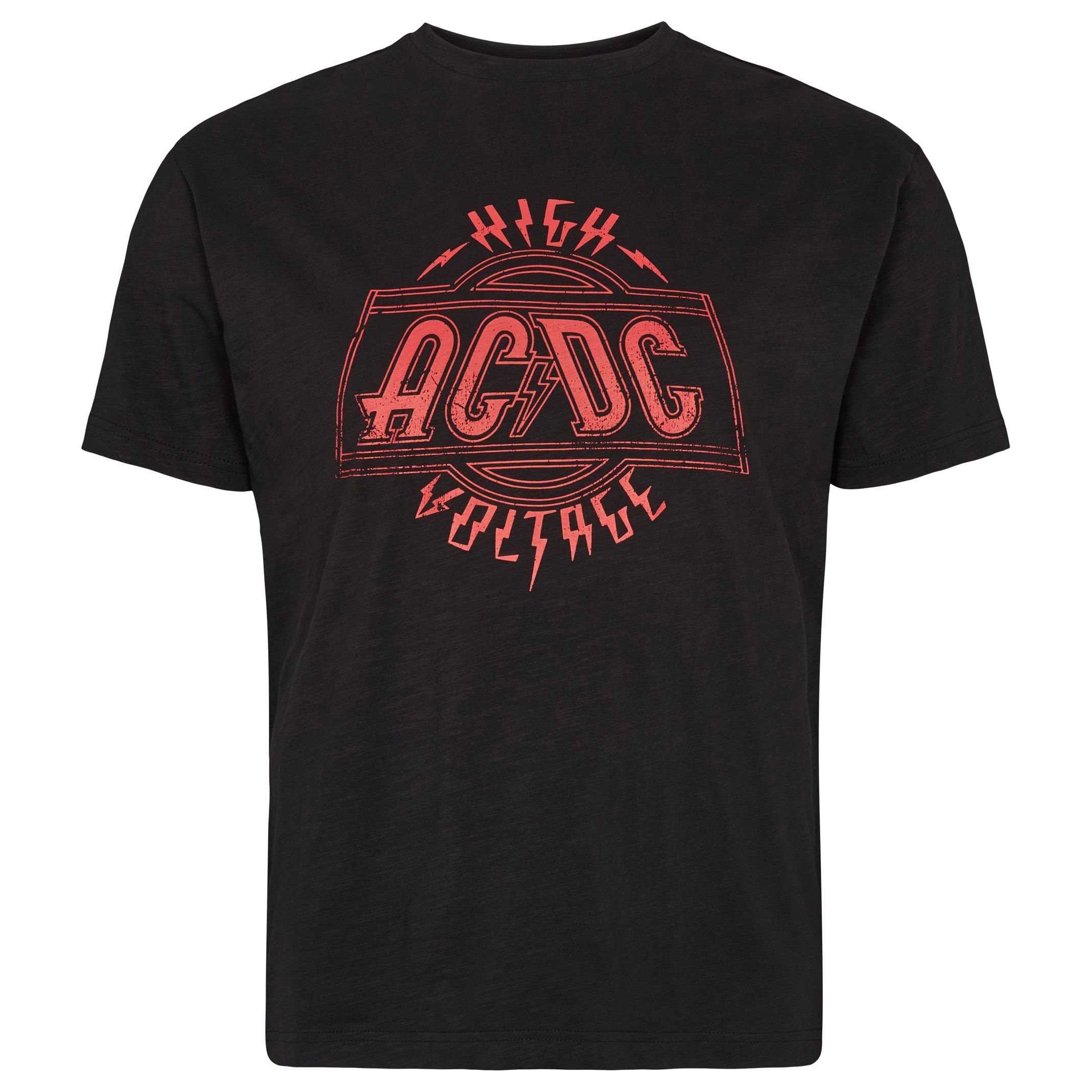 von North AC/DC Print-Shirt 56 in schwarz north 4 T-Shirt 56Denim