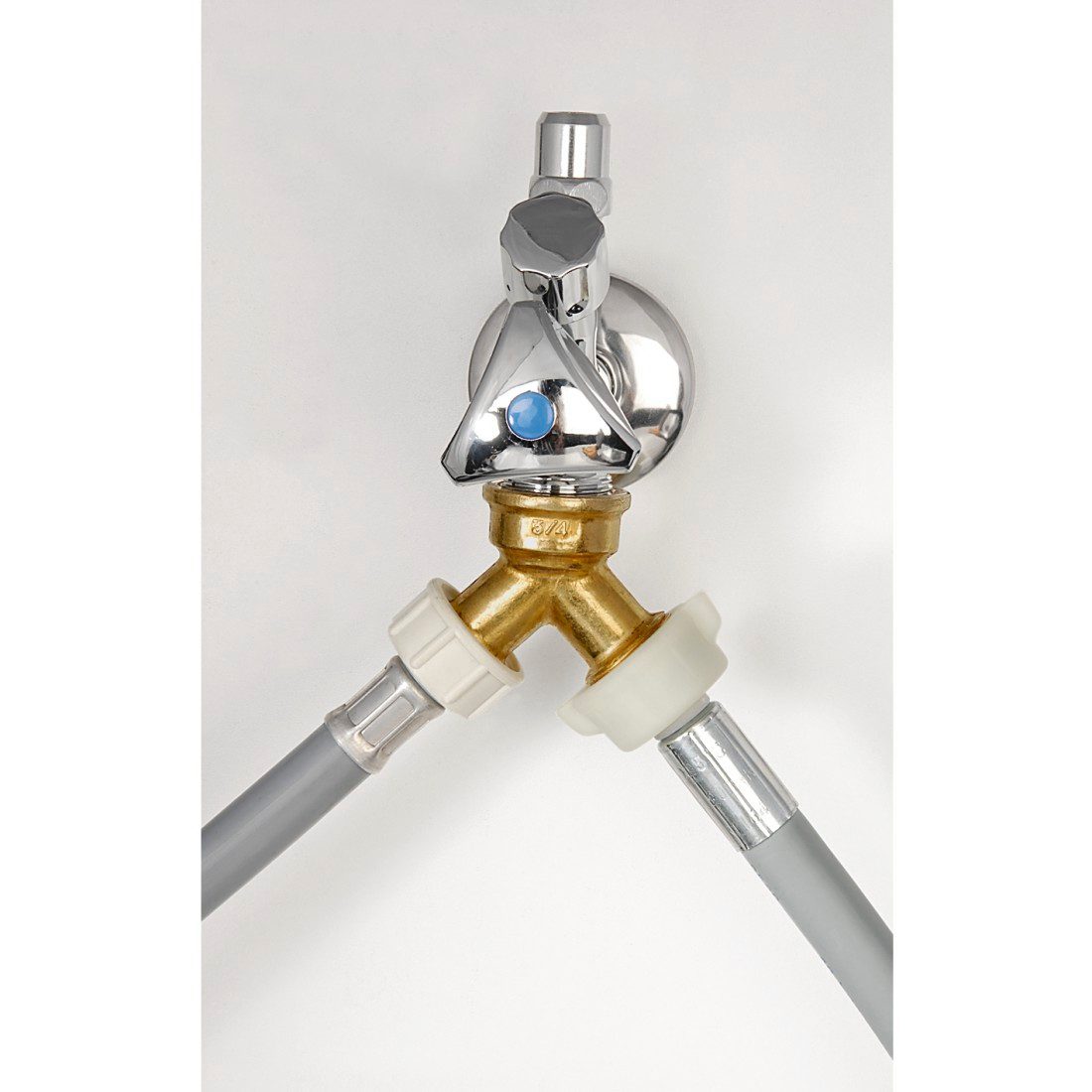 Xavax 2-Wege Verteiler Y-Verteiler Zulaufschlauch, (2-tlg)