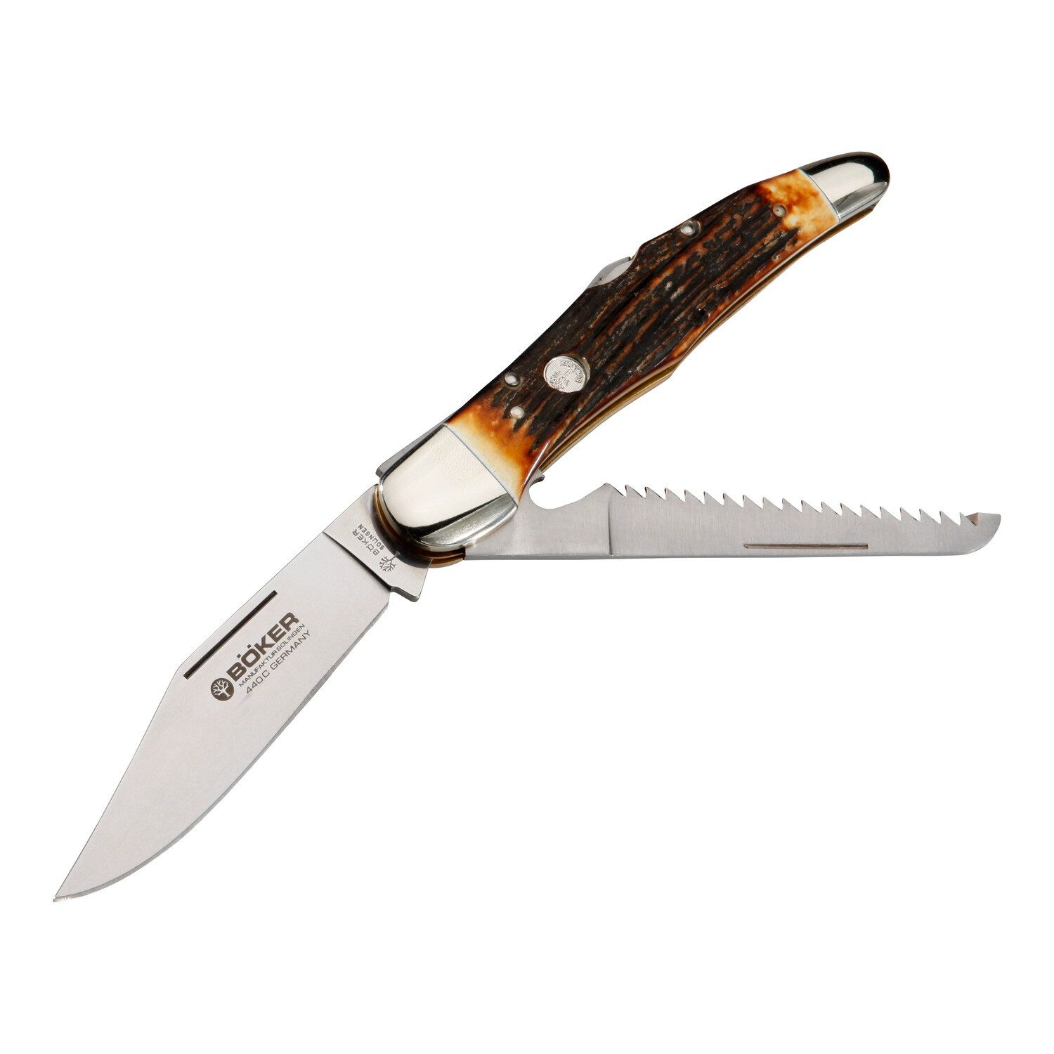 Böker Manufaktur Solingen Taschenmesser Jagdtaschenmesser Duo