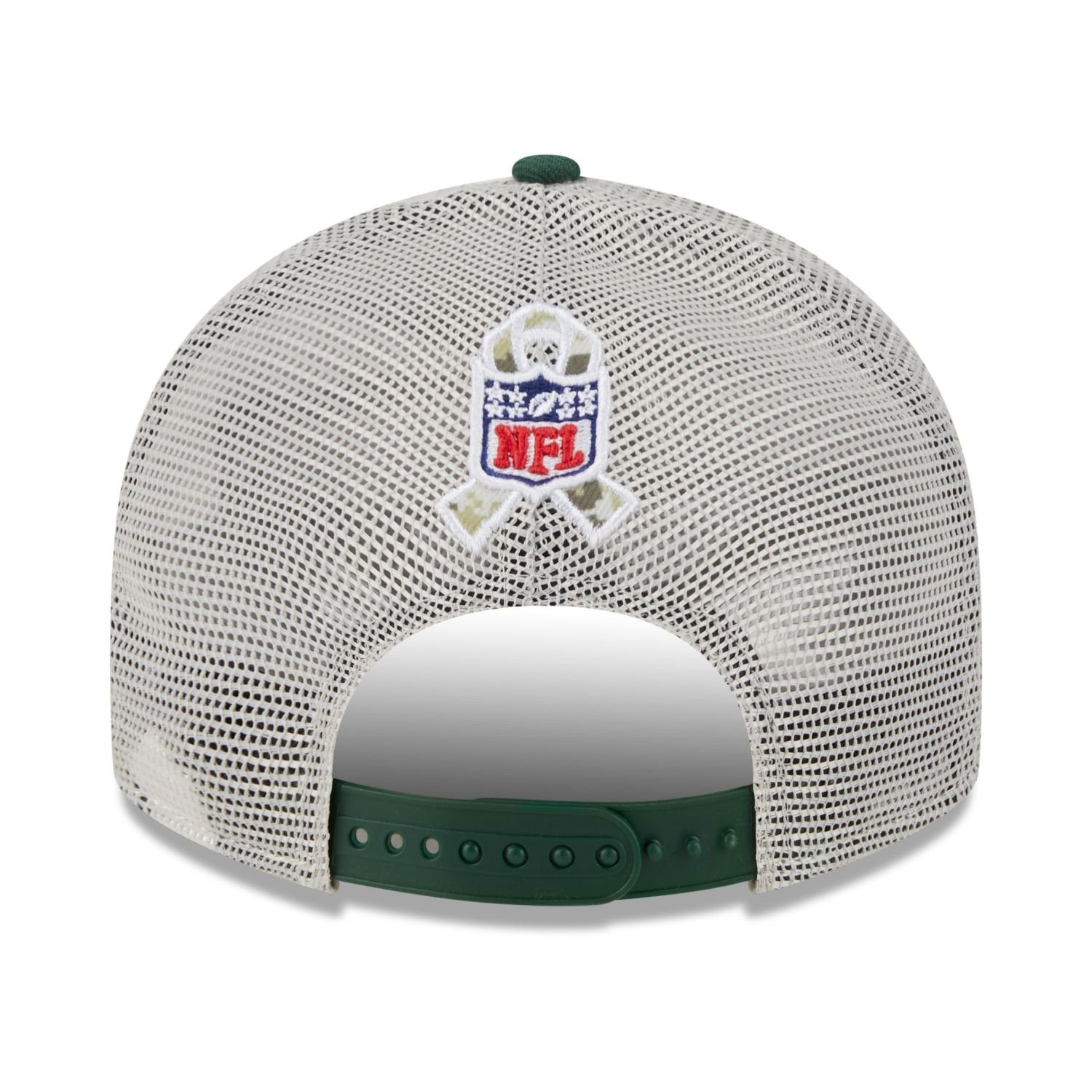 Salute to Service 9Fifty NFL New Green Low Bay Profile Packers Era Snap Snapback Cap