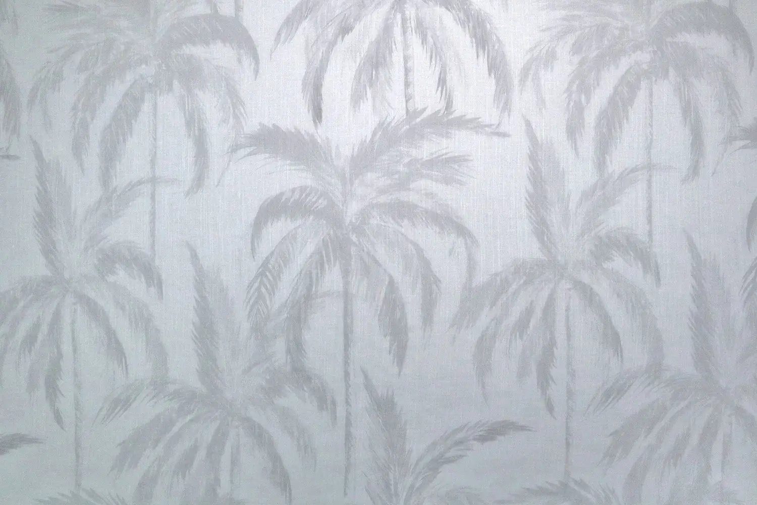 Stofferia Stoff Gardinenstoff Voile Halbtransparent Miami Hellgrau, Meterware