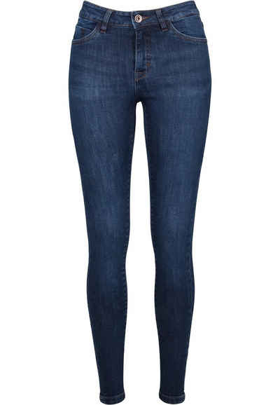 URBAN CLASSICS Bequeme Jeans Damen Ladies Skinny Denim Pants (1-tlg)