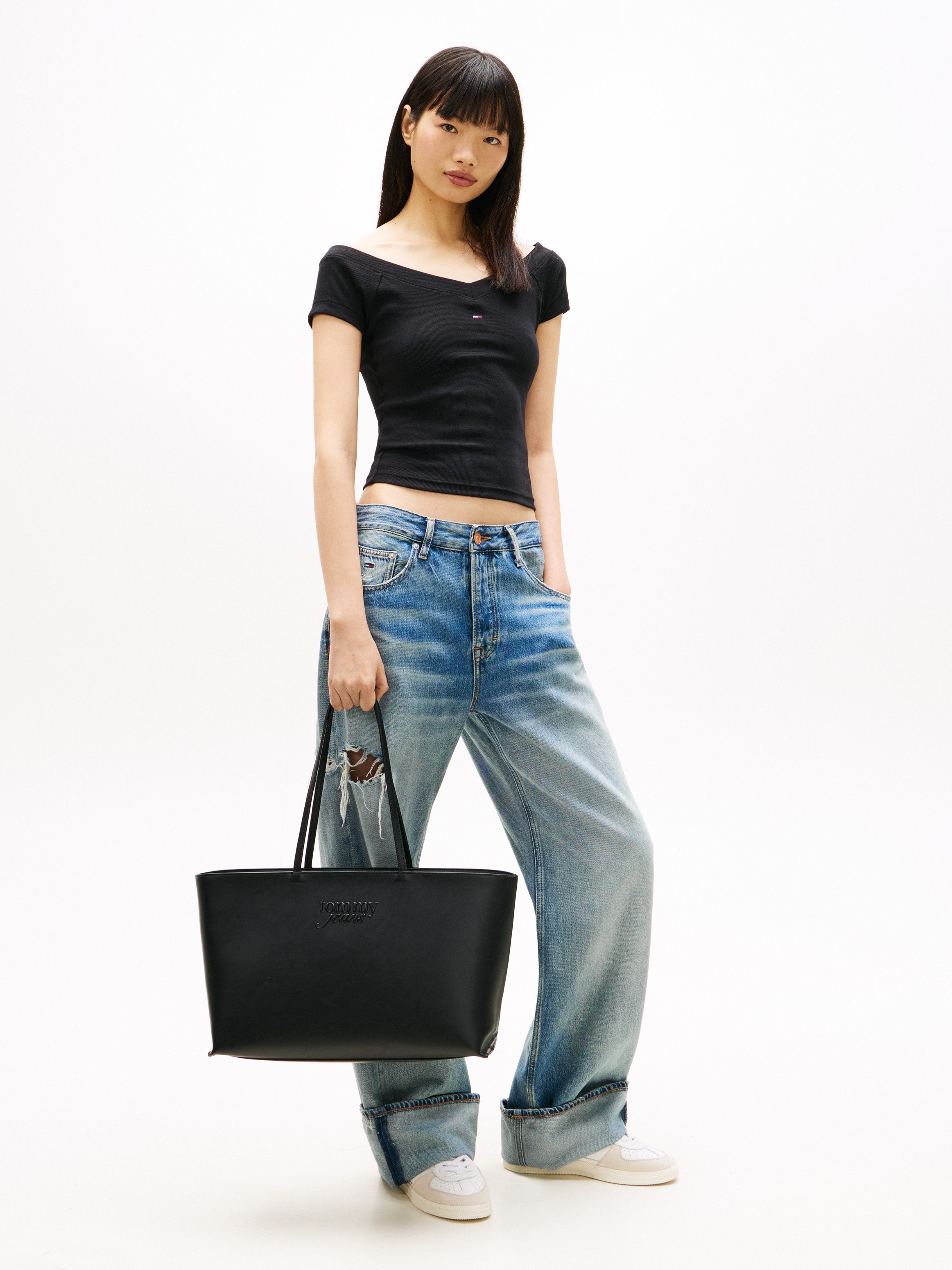 Tommy Jeans Tragetasche TJW MUST TOTE, Damen Shopper, Handtasche mit hübsch günstig online kaufen