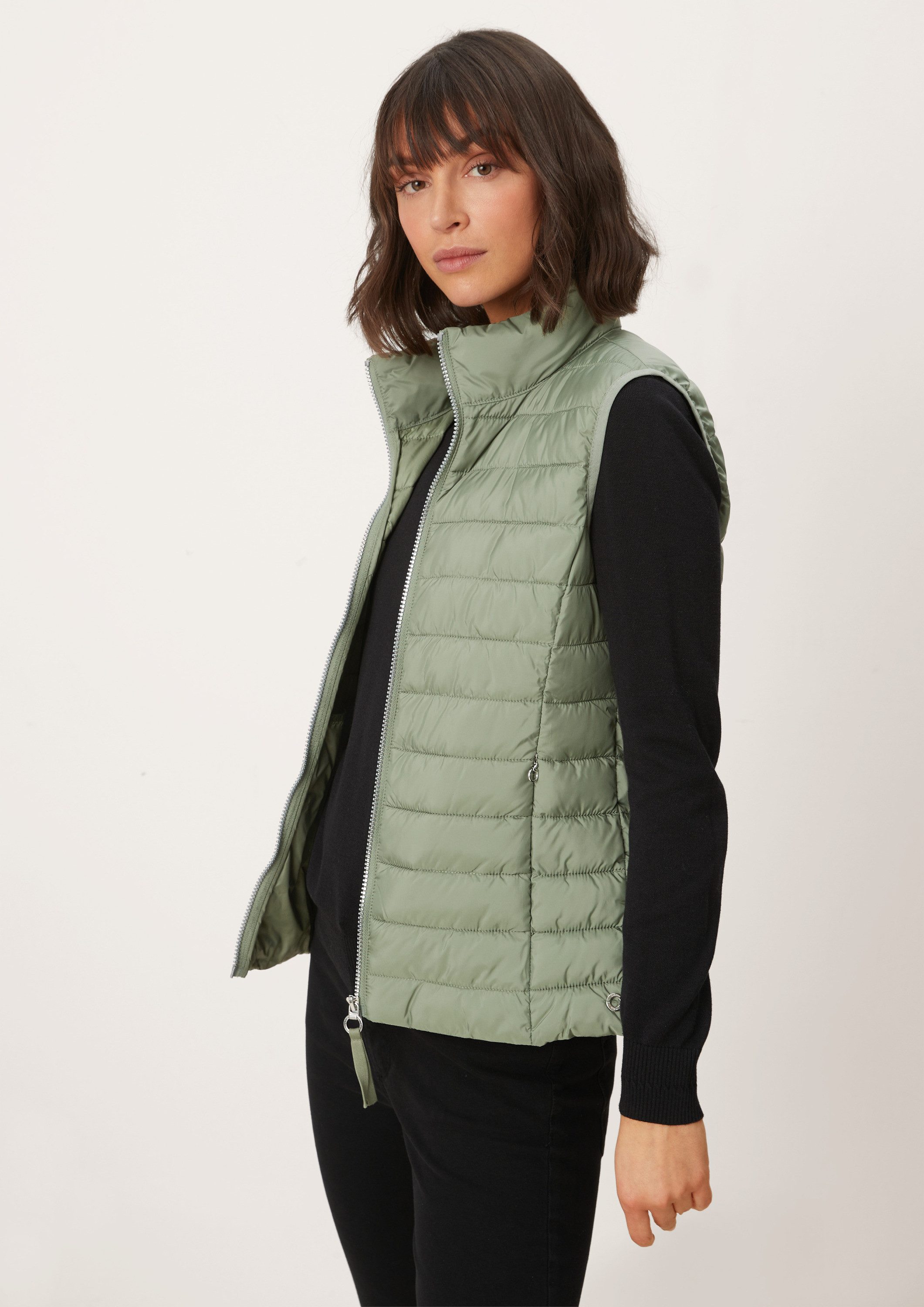 s.Oliver Funktionsweste Indoor-Weste Leichte Weste mit Steppung und Stehkra günstig online kaufen