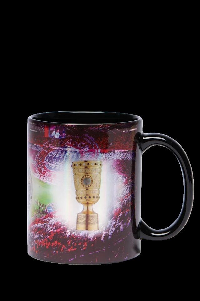 Tasse Officielle FC Bayern München En Céramique Noire - Capacité 0,3L - Logo Imprimé - Idéal Pour Les Fans