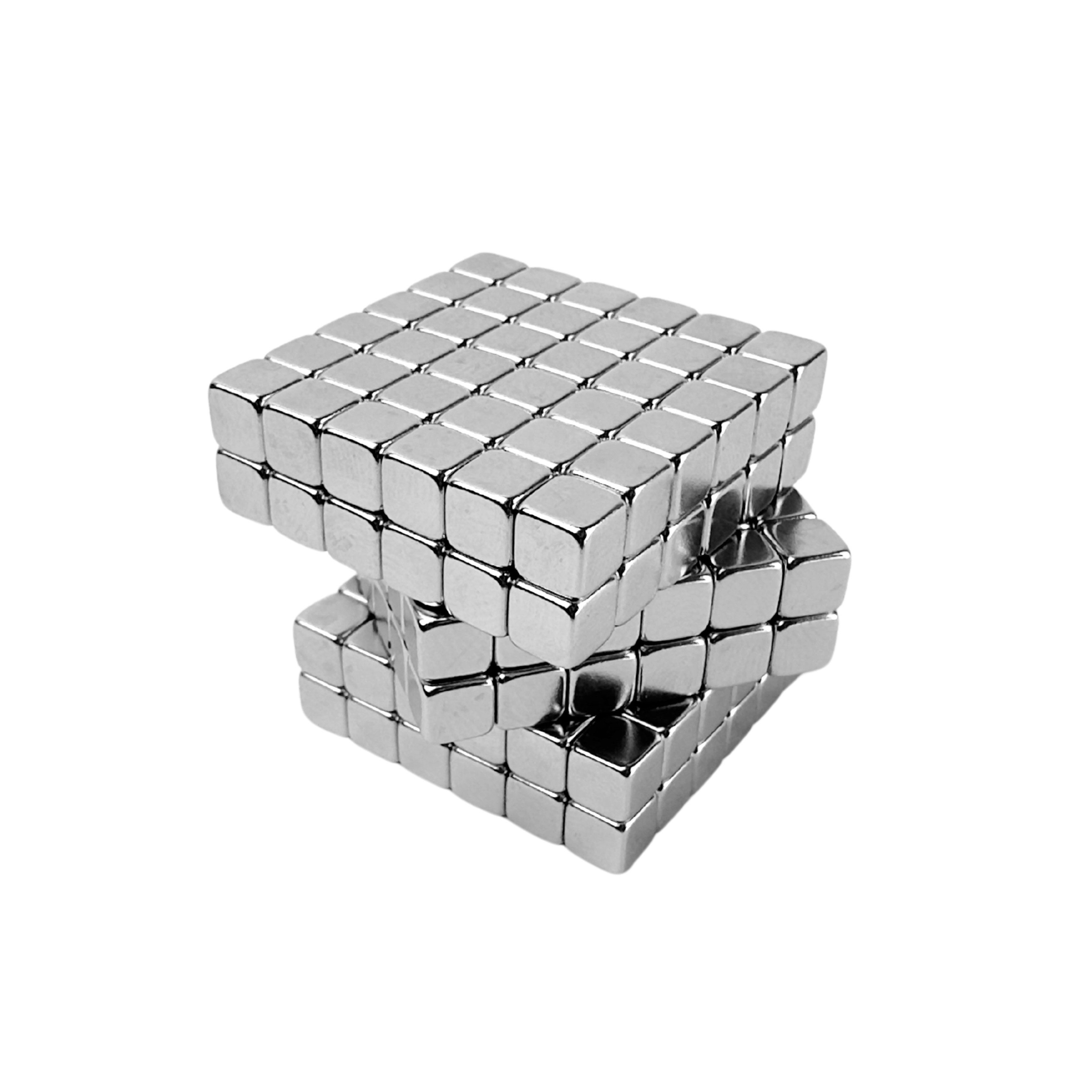 MaajeeKuto Magnet Neodym Magnet 5x5x5 mm Supermagnete Kubischer Magnet Würfelmagnete (1-St)