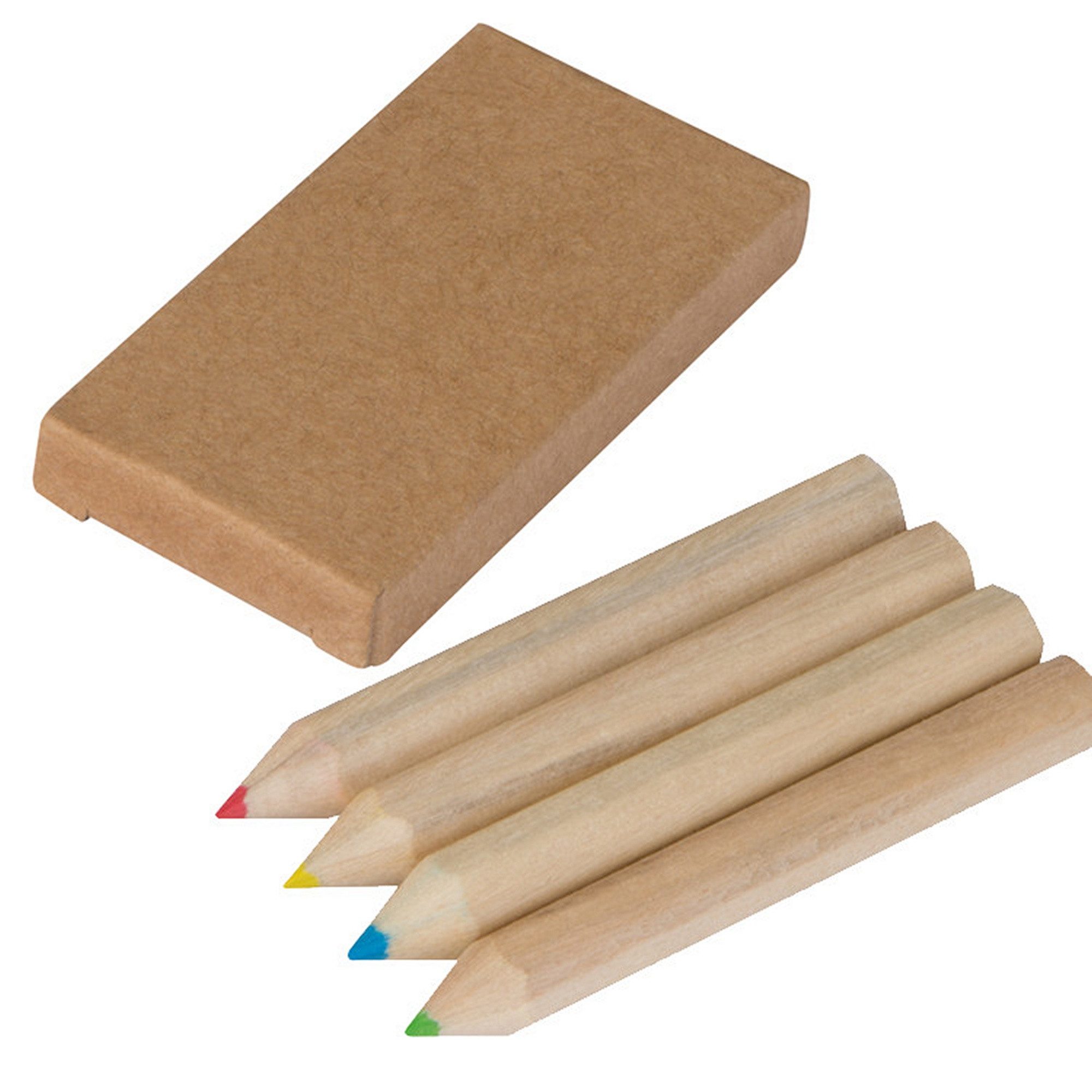 Macma Buntstift 40 (10 x4) Mini Buntstifte / 4 verschiedene Farben