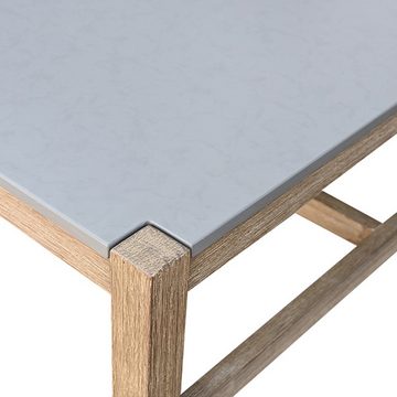 Best Gartentisch Best Lounge Tisch Madagaskar 140 x 80 cm Grandis/betongrau Gartentisch