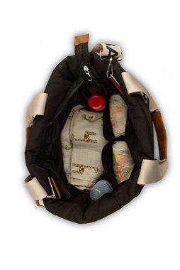 Bagmori Wickeltasche Komfortable Mum's Tasche mit Henkel, mit praktischer Kühltasche