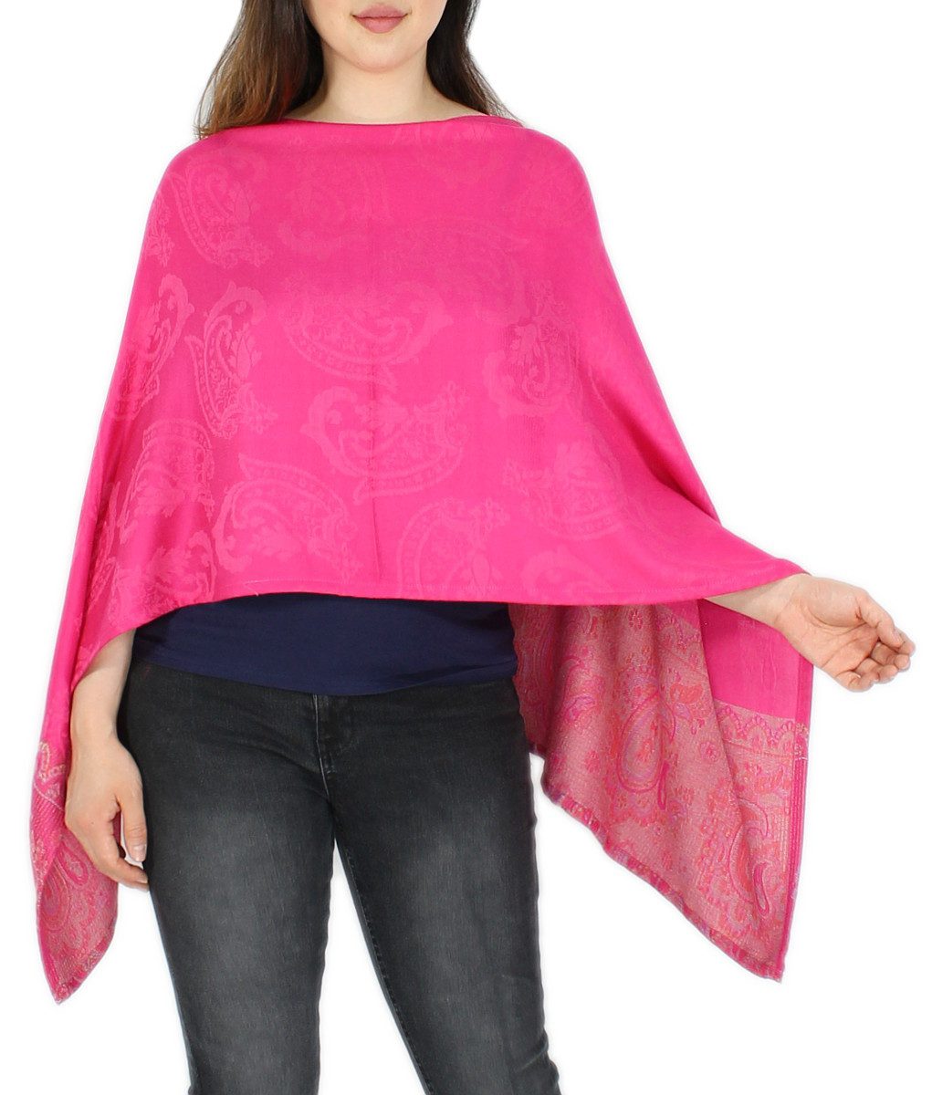 dy_mode Blusenponcho Damen Sommerponcho Weicher Überwurf günstig online kaufen