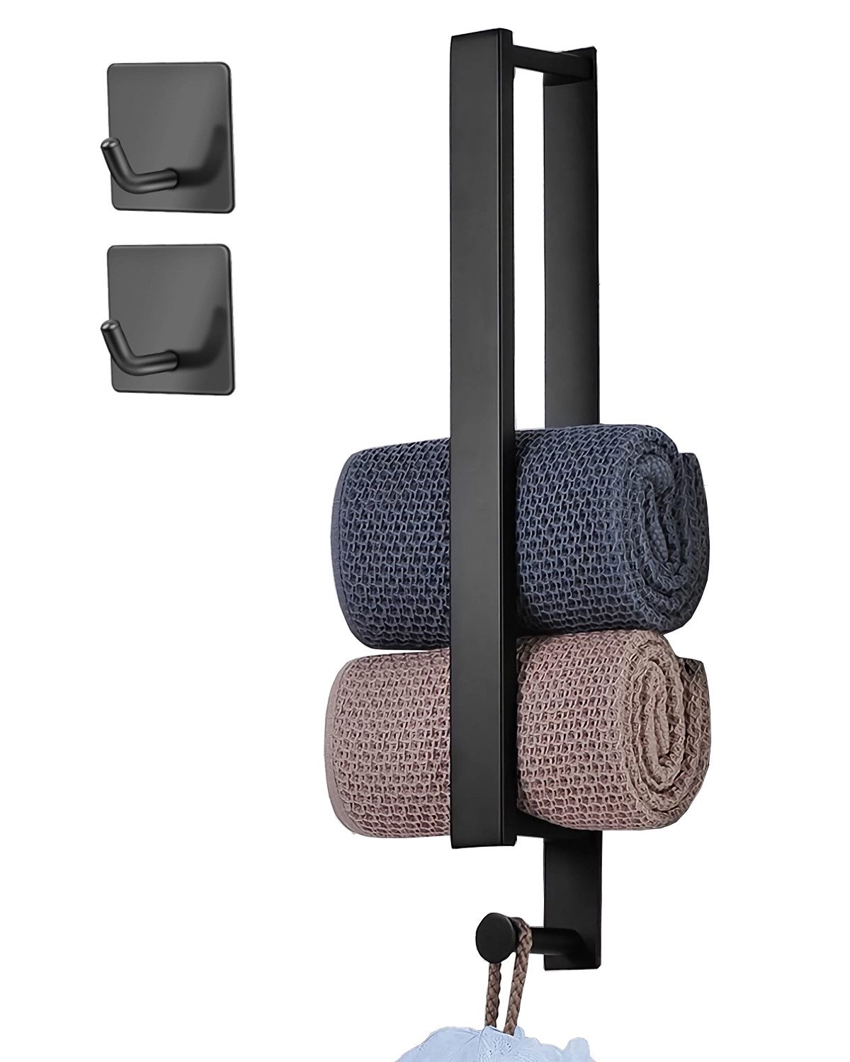 Refined Living Handtuchstange Ohne Bohren Handtuchhalter günstig online kaufen