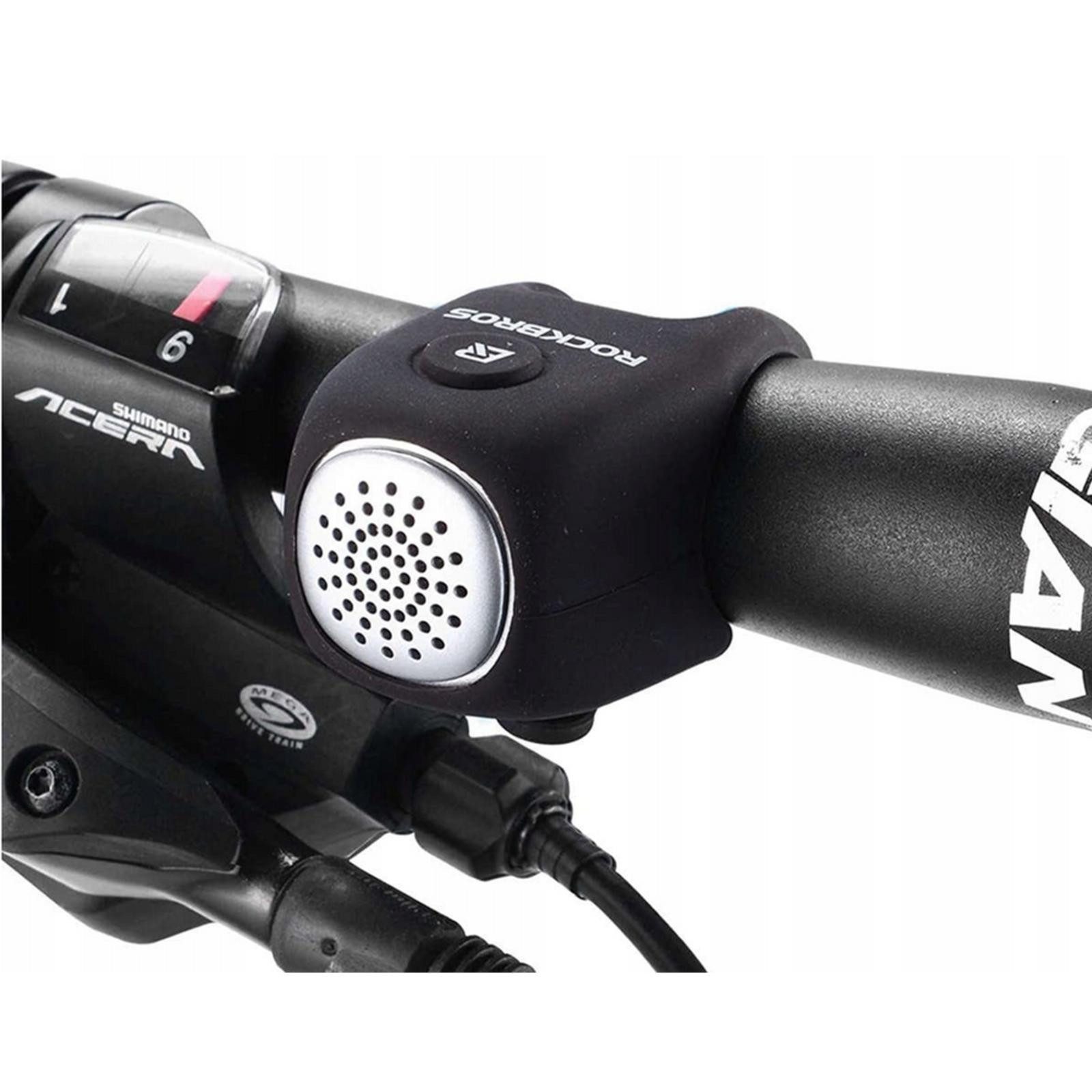 ROCKBROS Fahrradklingel MTB Rennrad E-Bike Lenker Fahrradklingel, Elektrische Hupe Laut Mini Alarm Signal Klingel