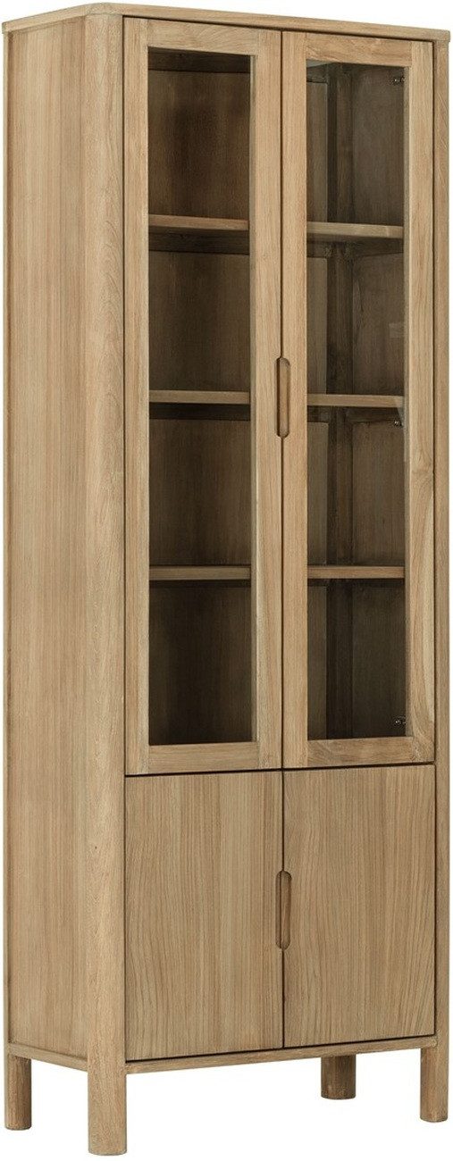 DTP Vitrine Forte aus Teakholz, 80 cm