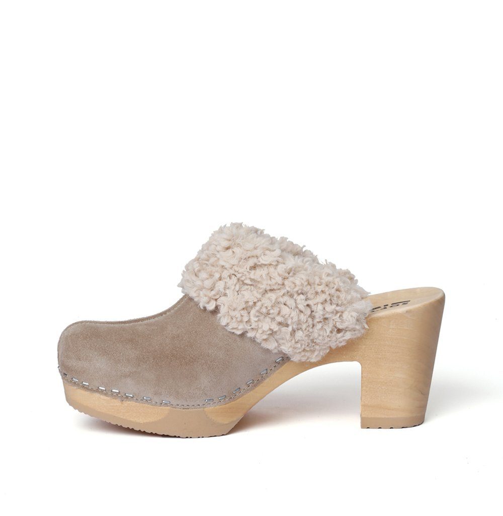 Softclox SERAFINA Kaschmir/WF taupe (natur) Clog