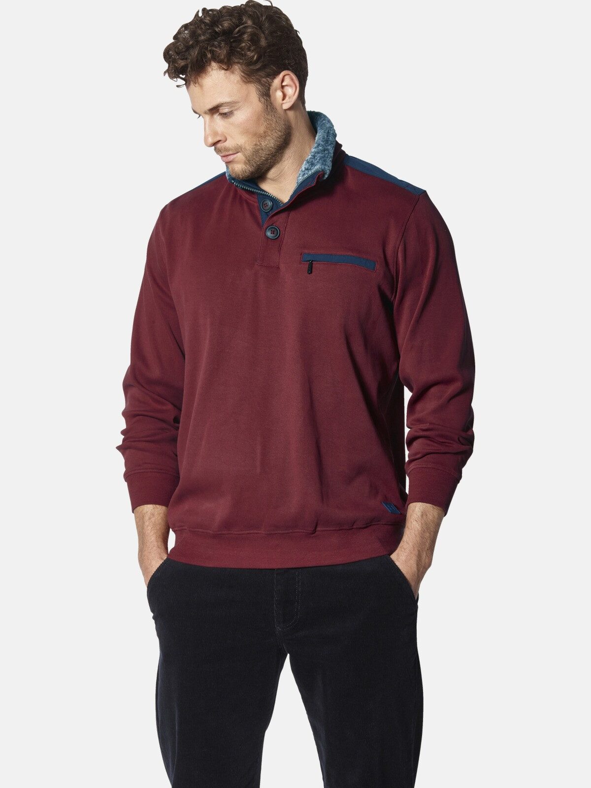 Babista Sweatshirt RIZALTIO mit Kunstfellbesatz günstig online kaufen